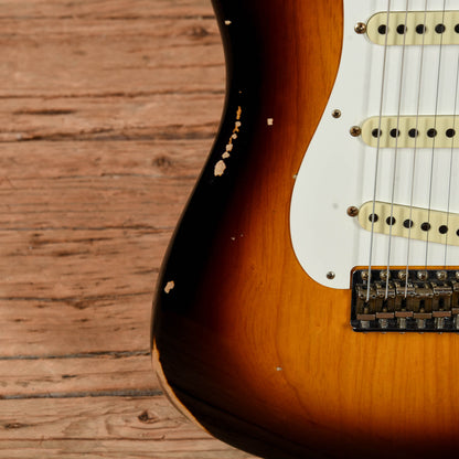 Custom Shop '56 Reissue Stratocaster Relic Sunburst 2023 Electric Guitars / Solid Body