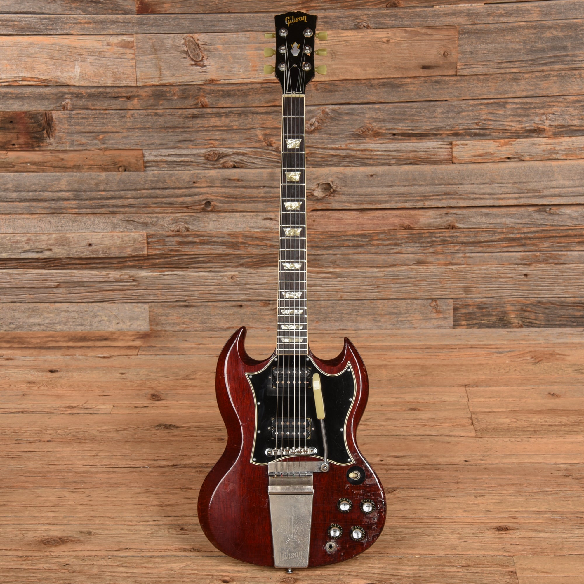 SG Standard with Maestro Vibrola Cherry 1967 Electric Guitars / Solid Body
