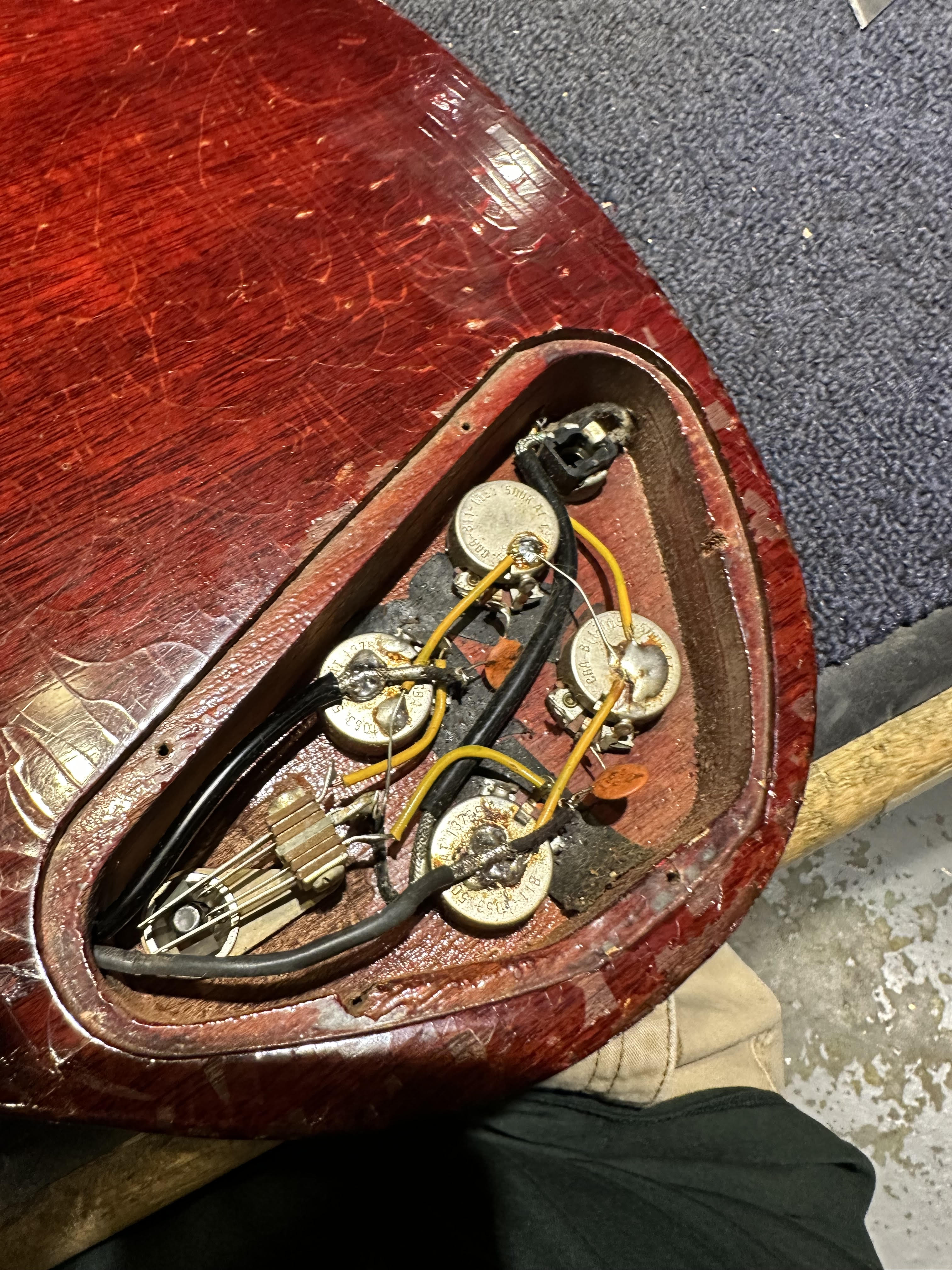 SG Standard with Maestro Vibrola Cherry 1967 Electric Guitars / Solid Body