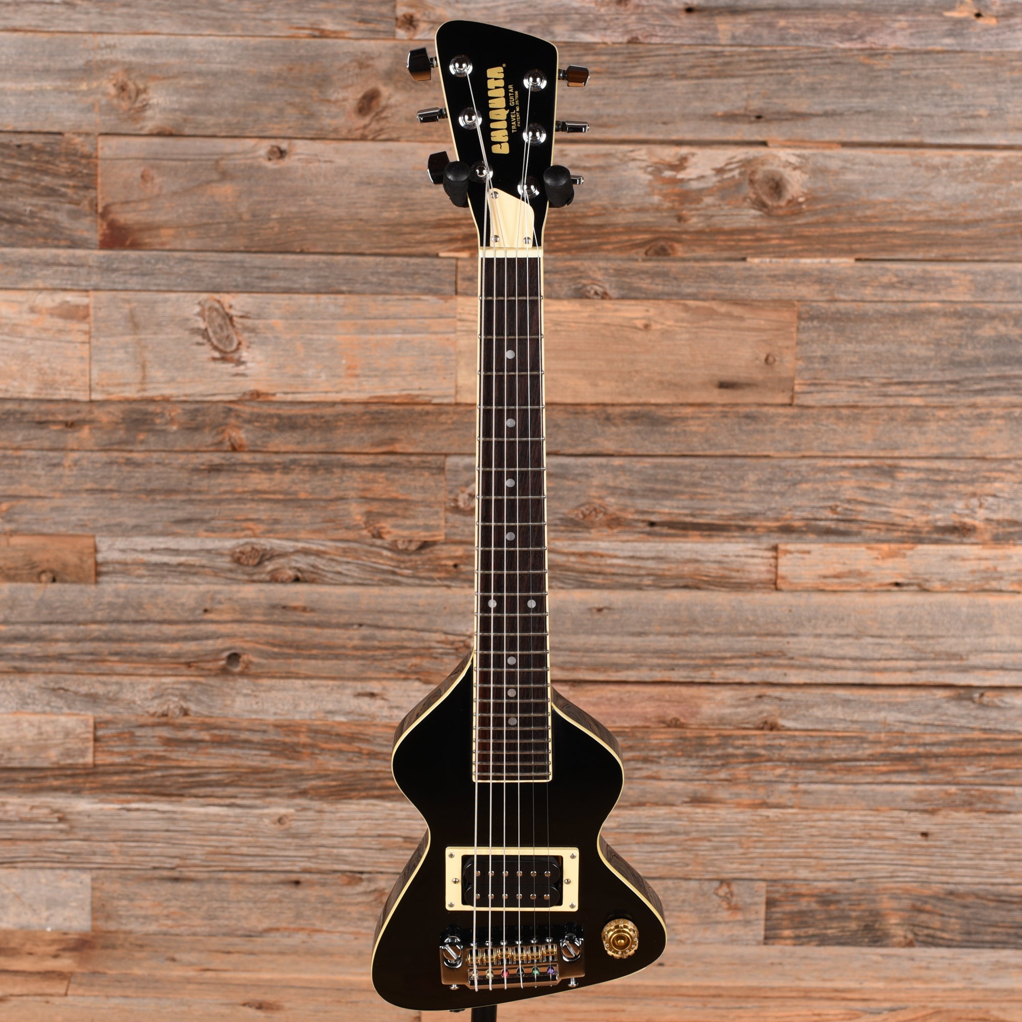 Chiquita Travel Guitar Black 1993 Electric Guitars