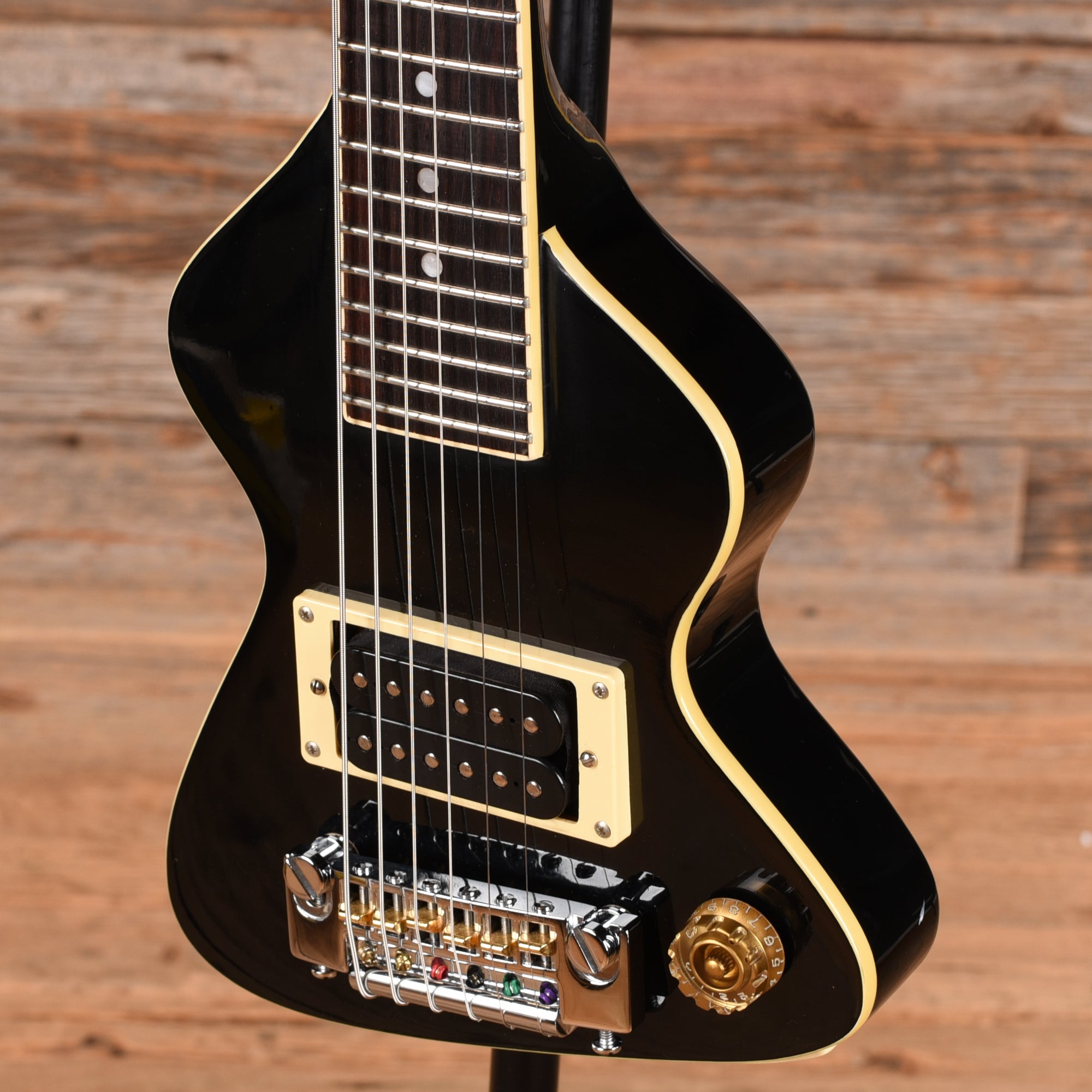 Chiquita Travel Guitar Black 1993 Electric Guitars