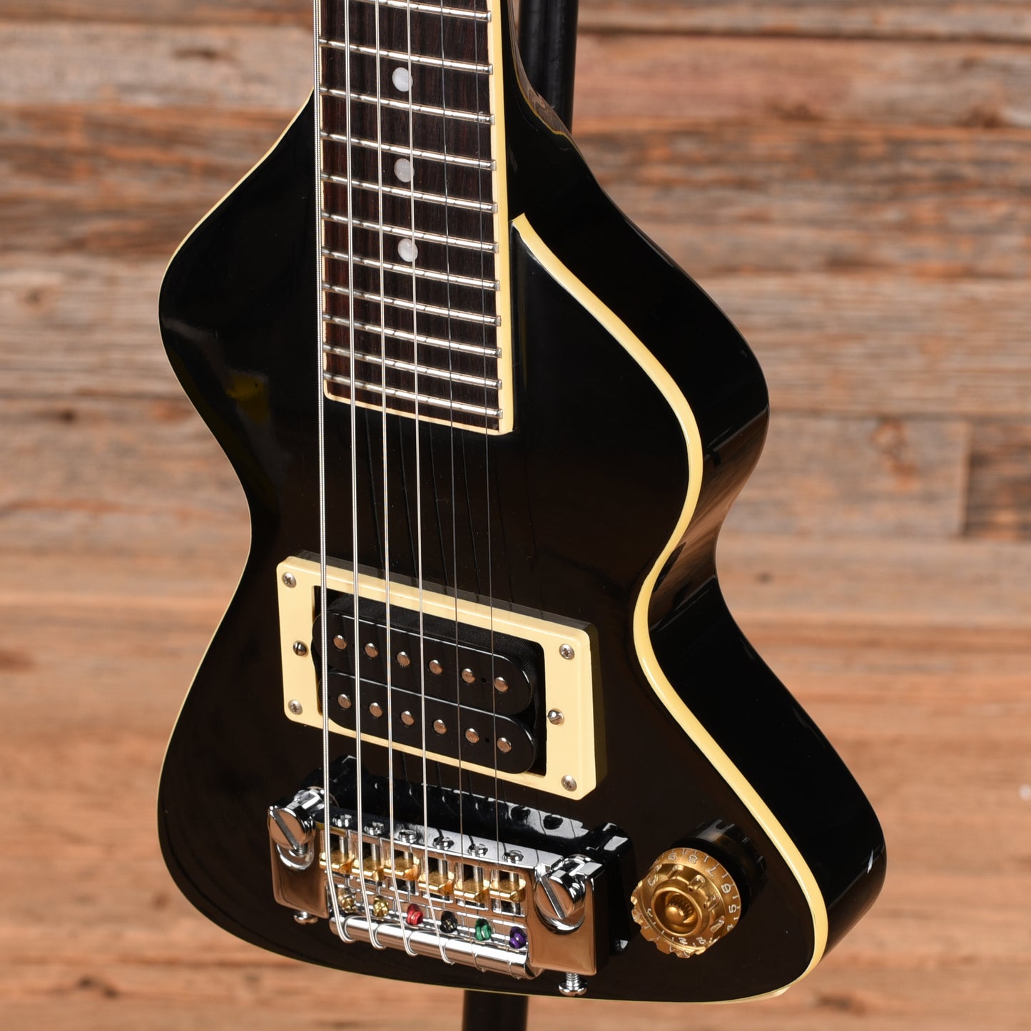 Chiquita Travel Guitar Black 1993 Electric Guitars