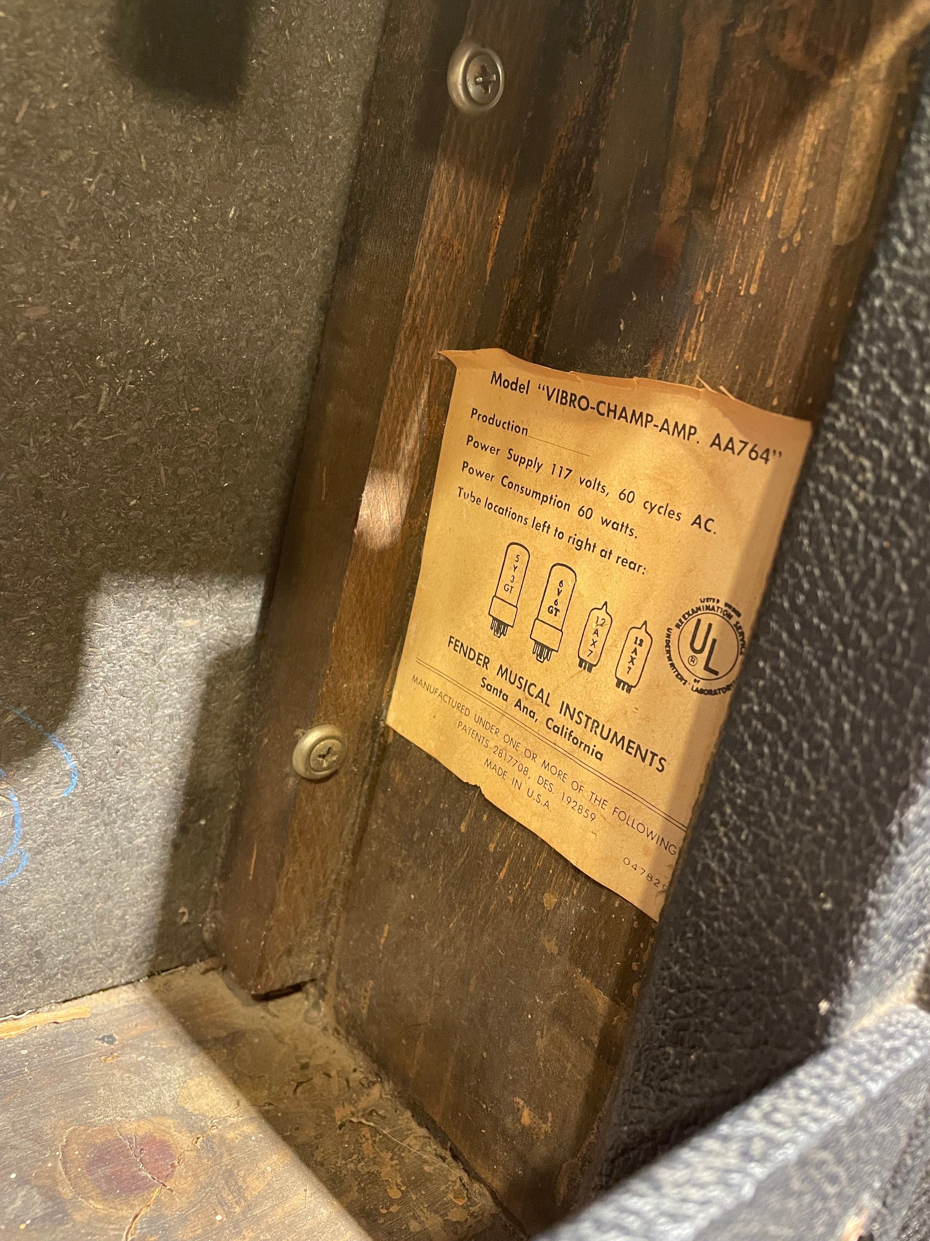 Fender Vibro Champ  1969