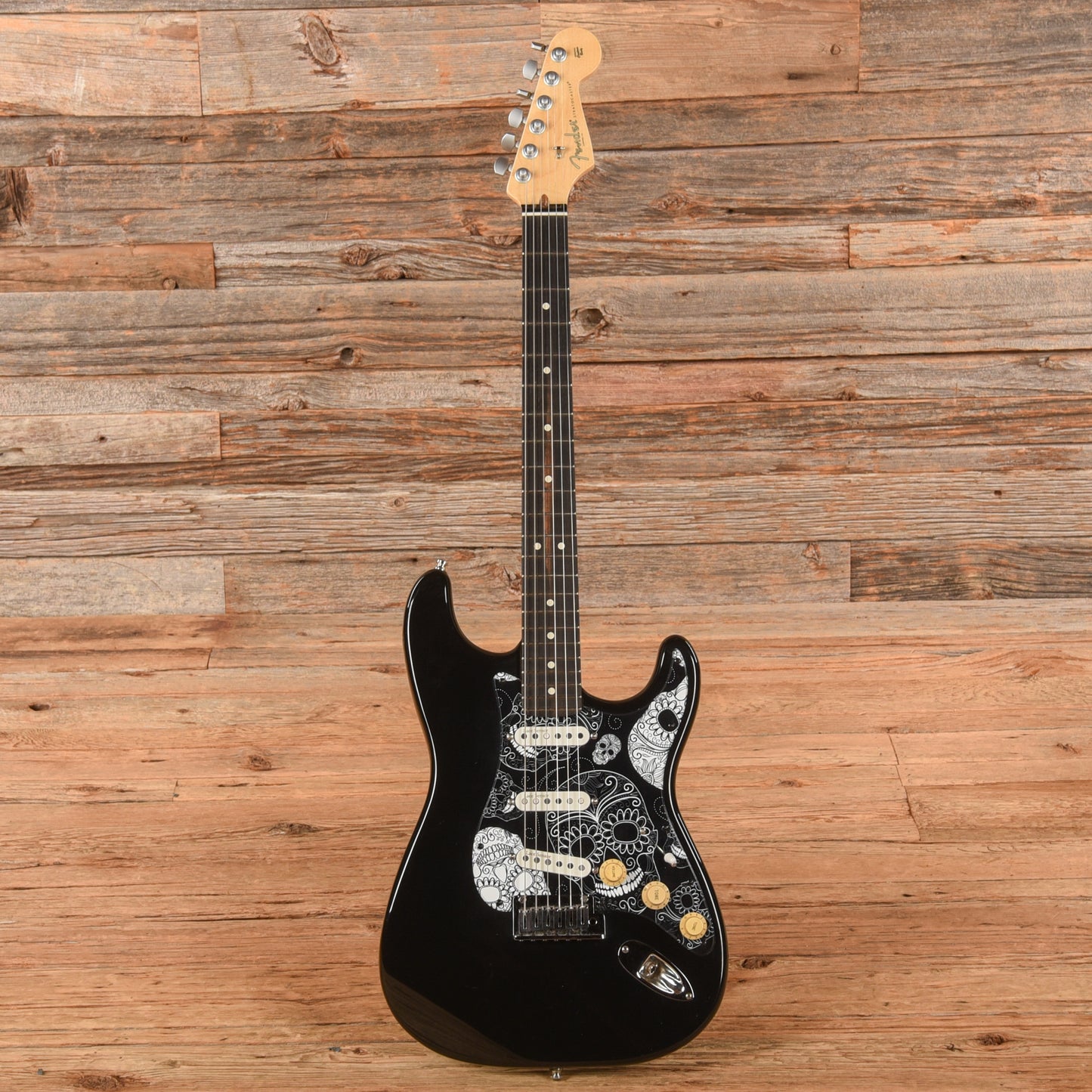 Fender American Pro Stratocaster Neck with Unknown Body Black 2017