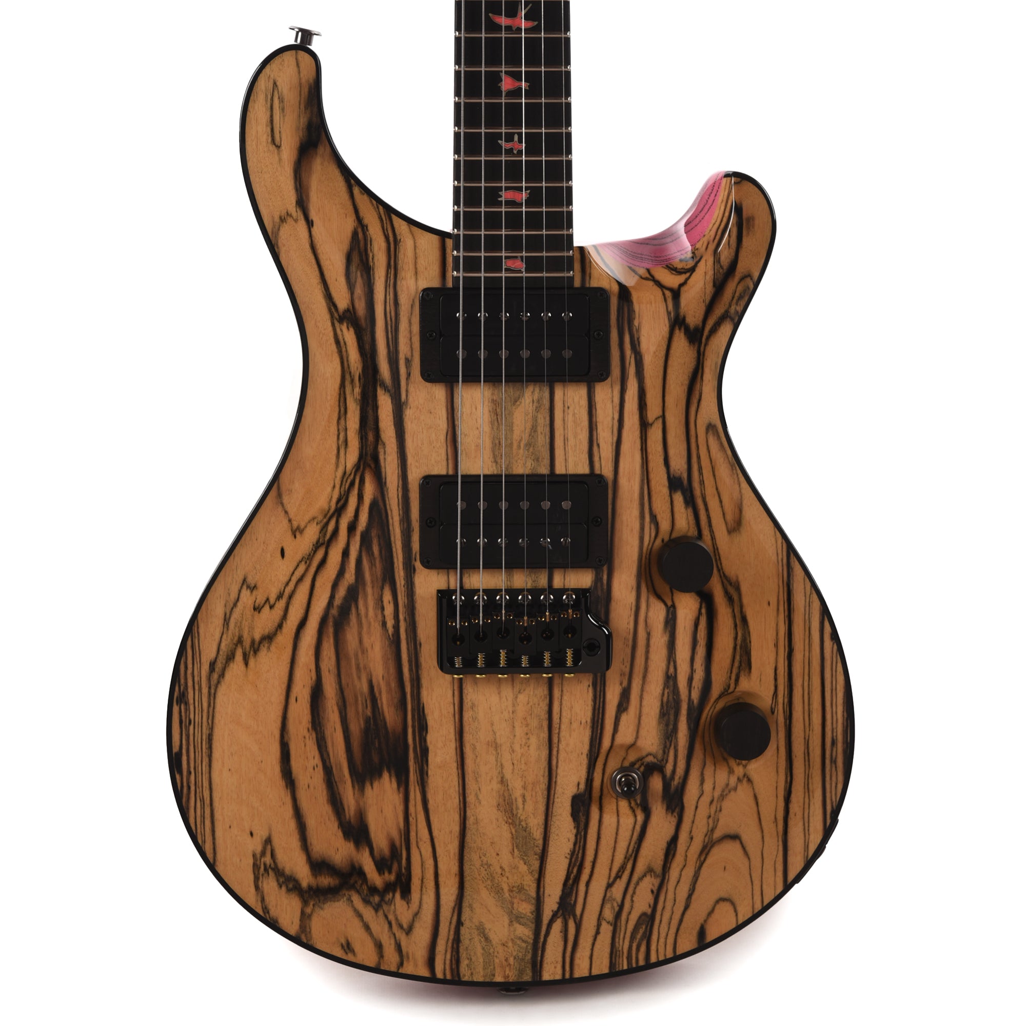 PRS Private Stock #11758 Custom 24 Pale Moon Ebony/Swamp Ash Natural w/Pale Moon Ebony Neck & Ebony Binding