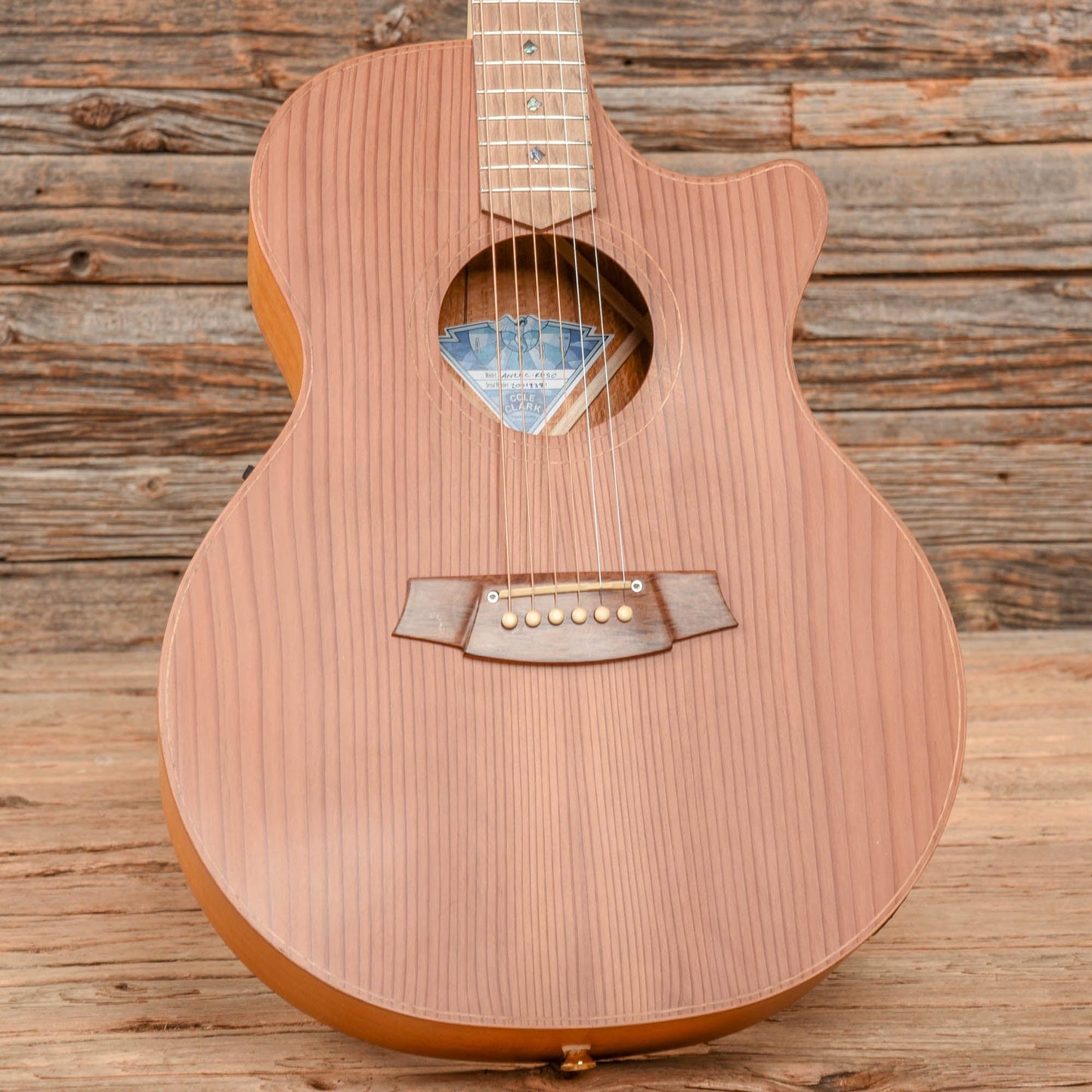 Cole Clark AN2EC Natural Acoustic Guitars / OM and Auditorium