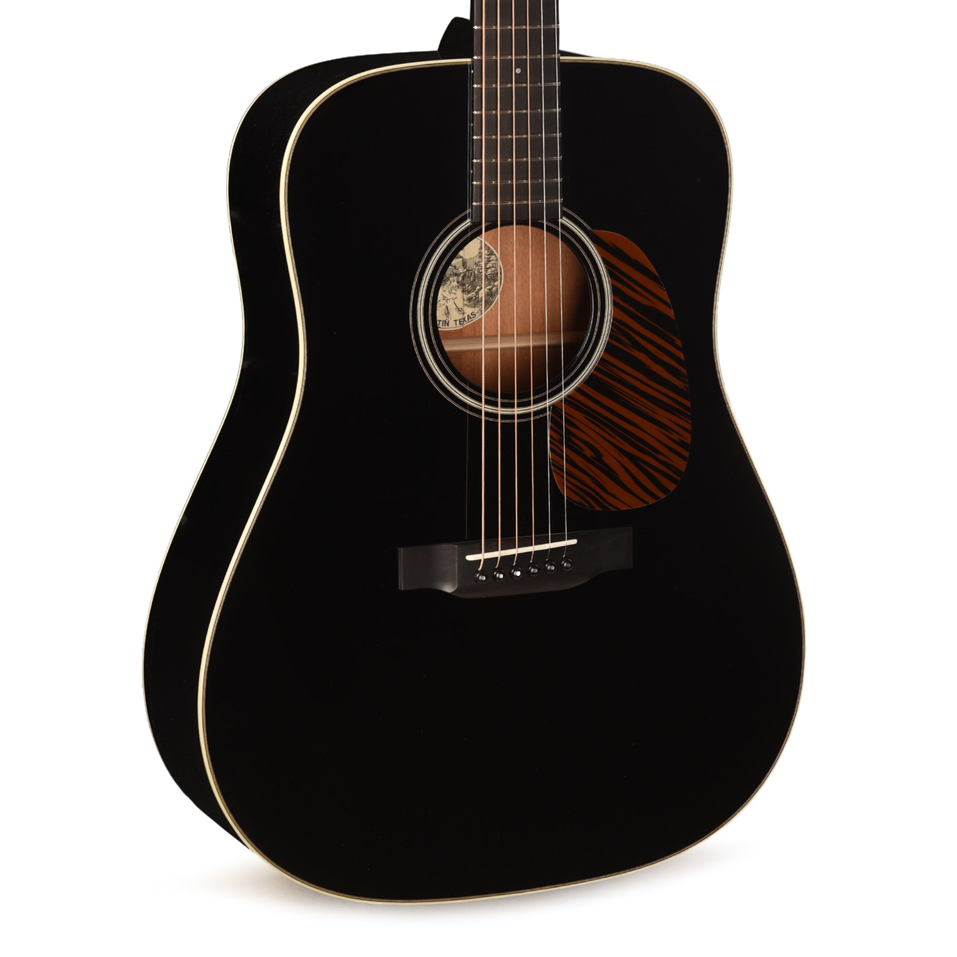 Collings D1 Sitka Spruce/Honduran Mahogany Jet Black Top Acoustic Guitars