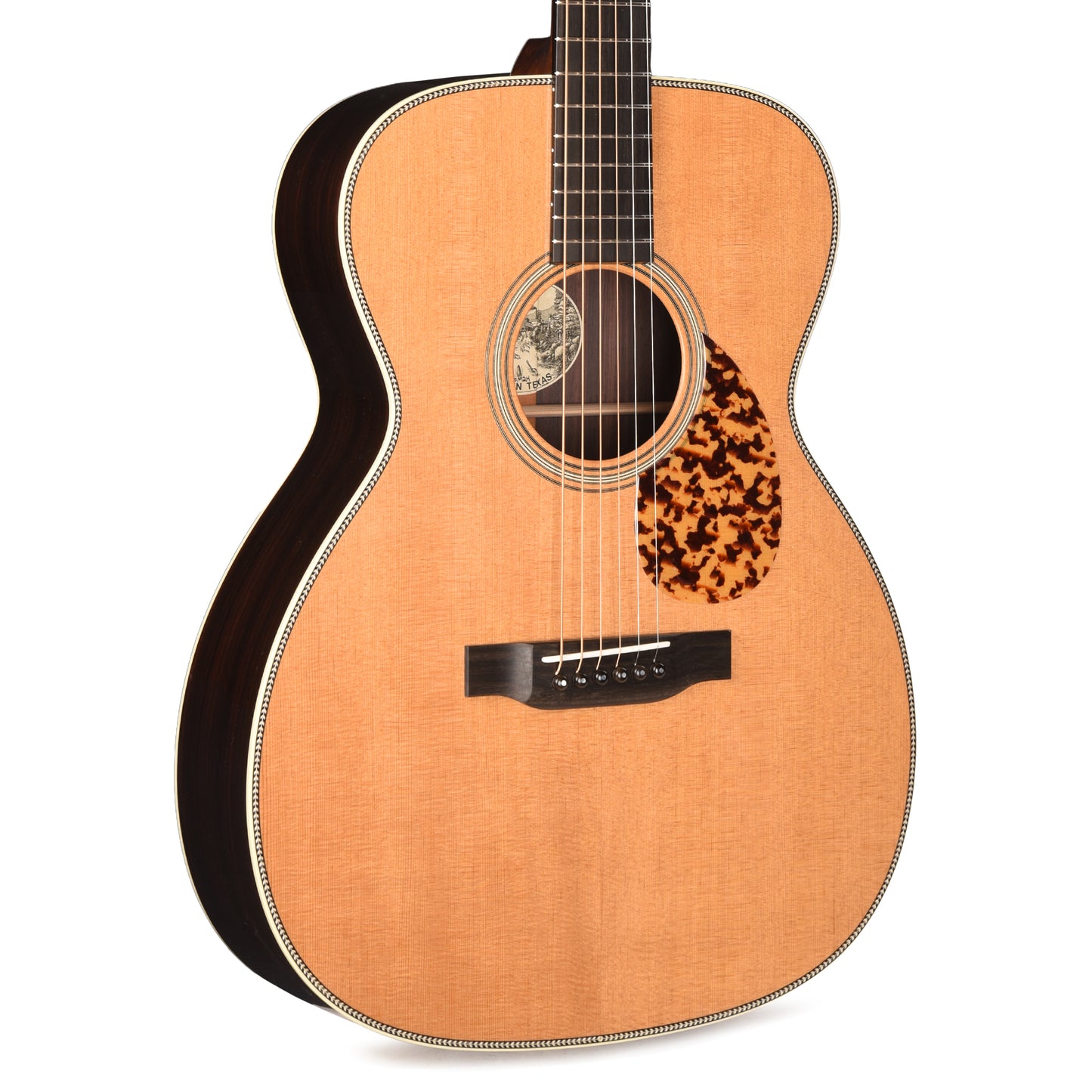 Collings OM2H Torrefied Sitka/Rosewood Natural w/Dalmatian Pickguard Acoustic Guitars