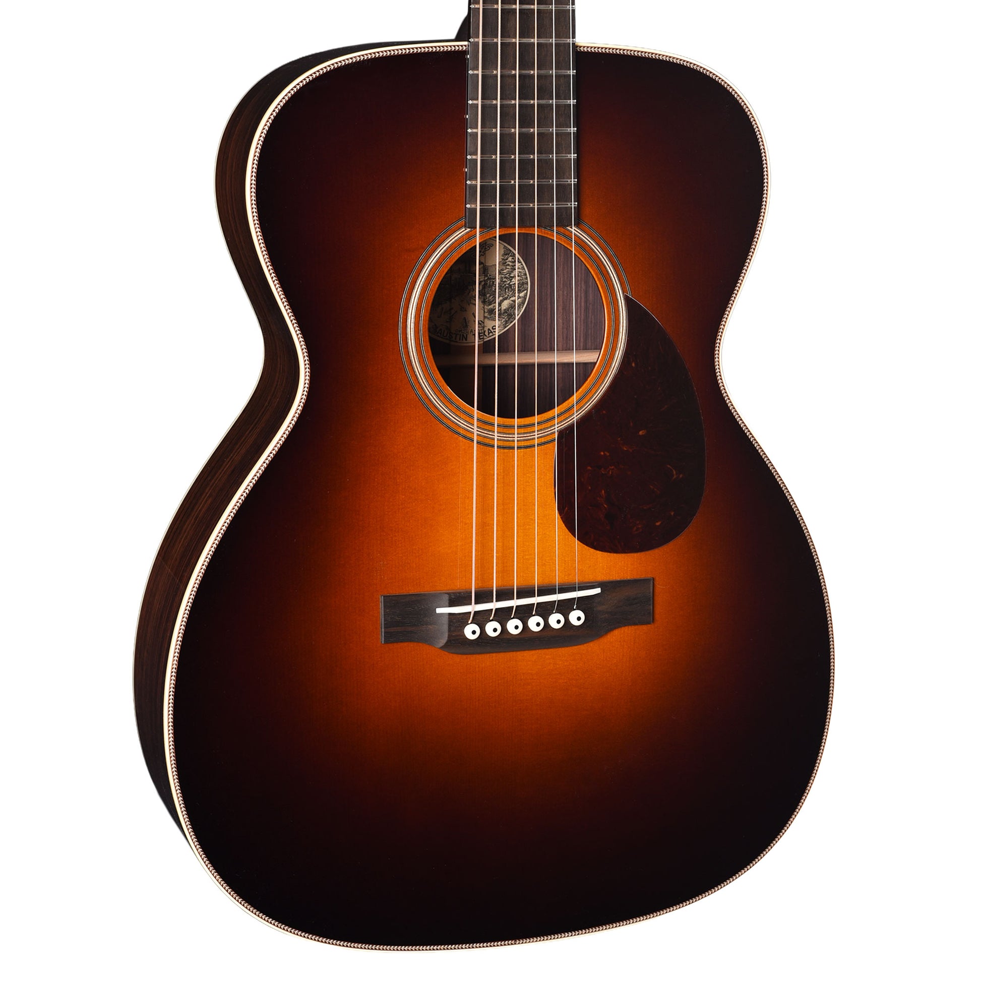 Collings OM2H Traditional Adirondack Spruce/Rosewood Dark Vintage Sunburst Acoustic Guitars