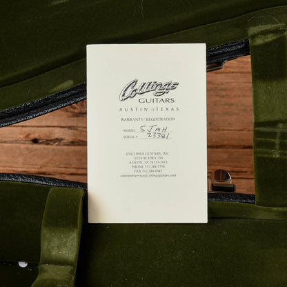 Collings SJMH Natural Acoustic Guitars