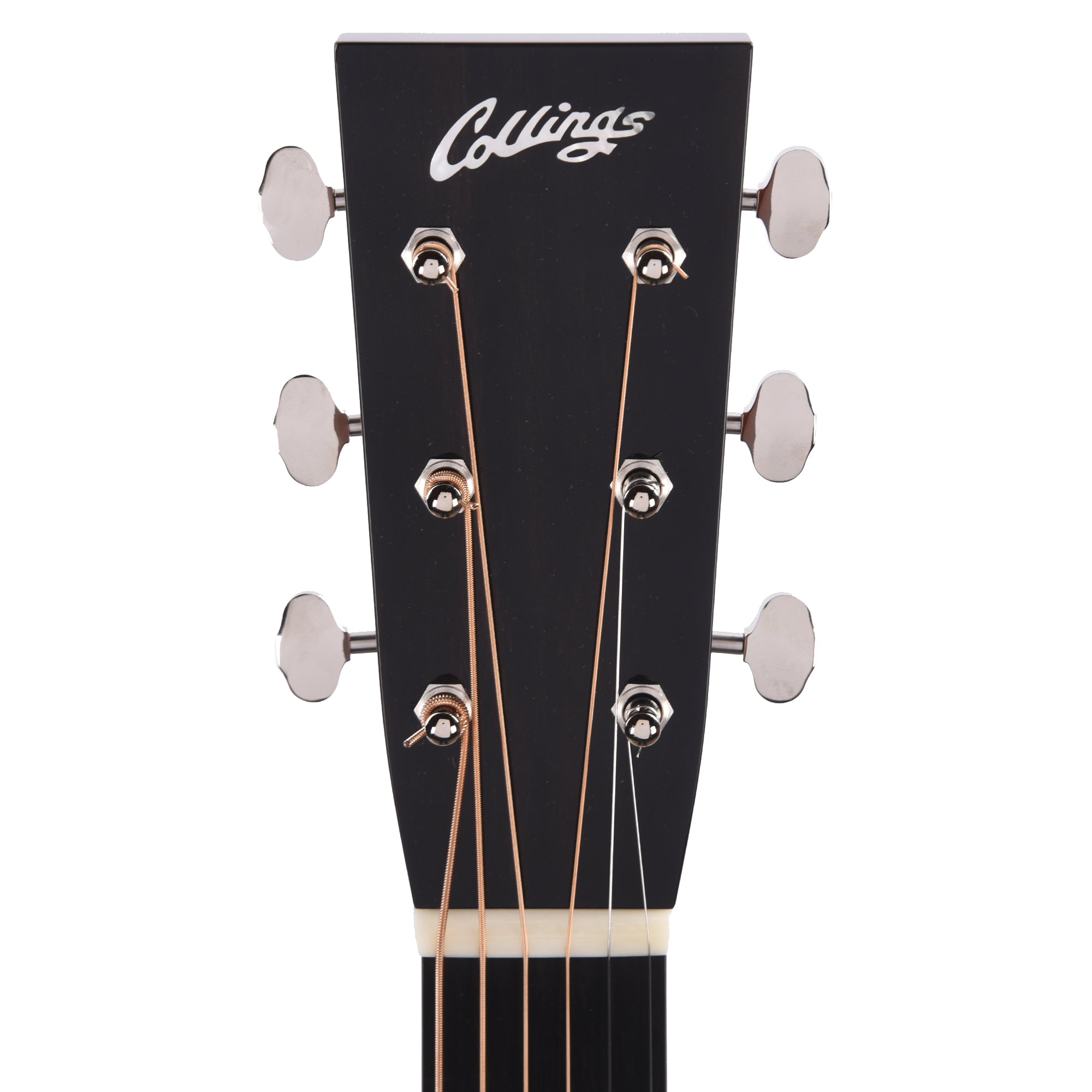 Collings D1 Sitka/Mahogany Jet Black Top w/Tigerstripe Pickguard Acoustic Guitars / Dreadnought