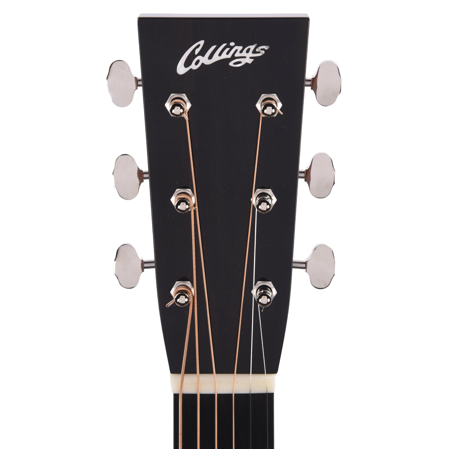 Collings D1 Sitka/Mahogany Jet Black Top w/Tigerstripe Pickguard Acoustic Guitars / Dreadnought