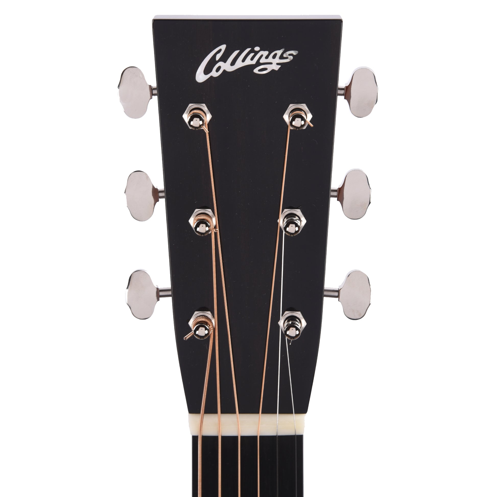 Collings D1 Sitka/Mahogany Jet Black Top w/Tigerstripe Pickguard Acoustic Guitars / Dreadnought