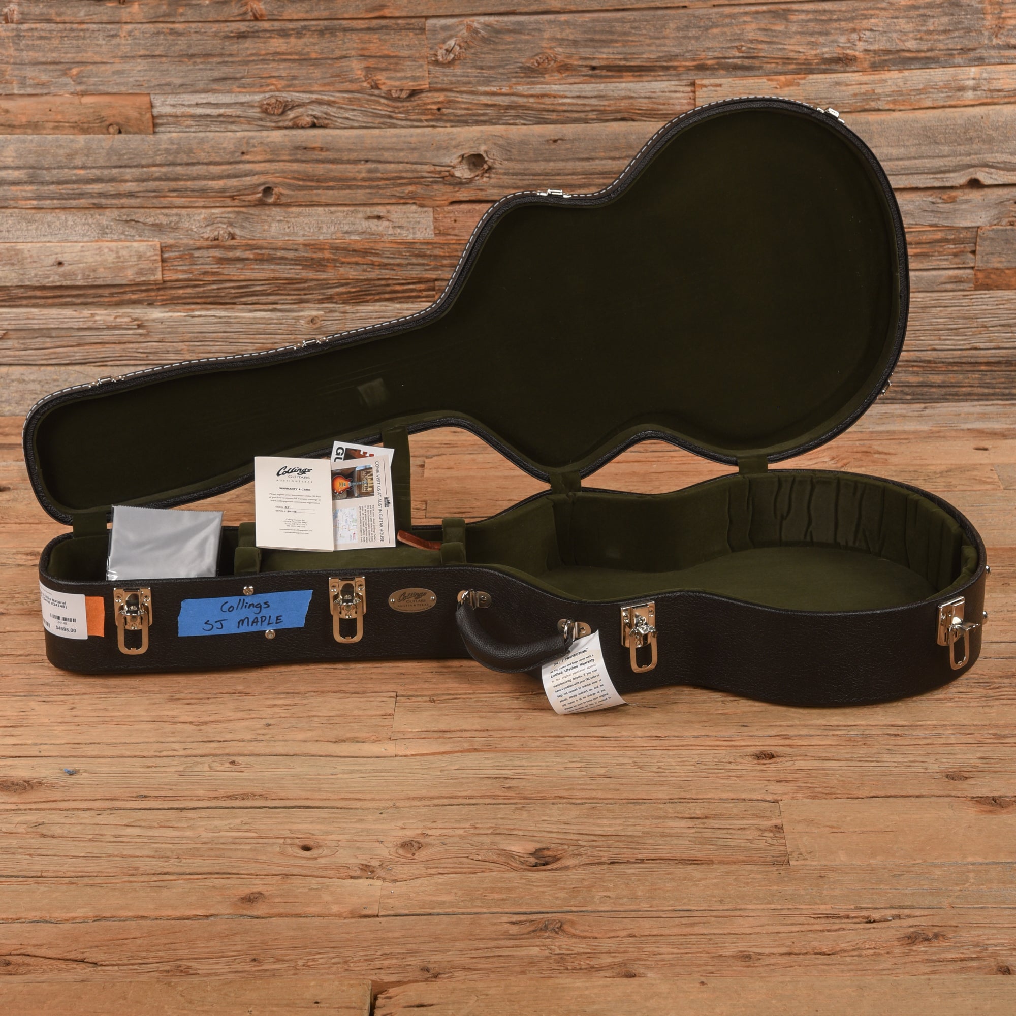 Collings SJ Natural 2024 Acoustic Guitars / Jumbo
