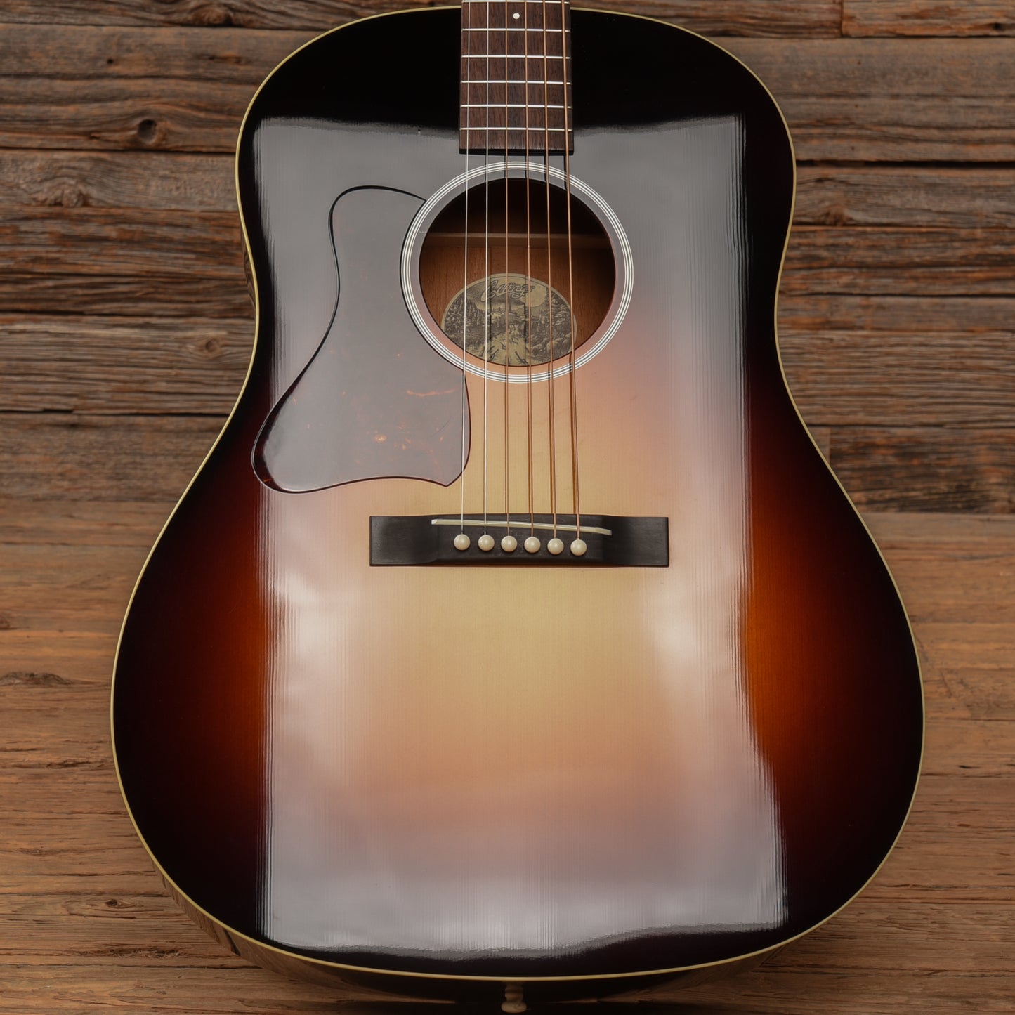 Collings CJ-45 T Sunburst 2023 LEFTY Acoustic Guitars / Left-Handed