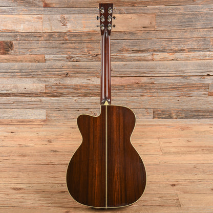 Collings OM2H Cutaway Natural Acoustic Guitars / OM and Auditorium