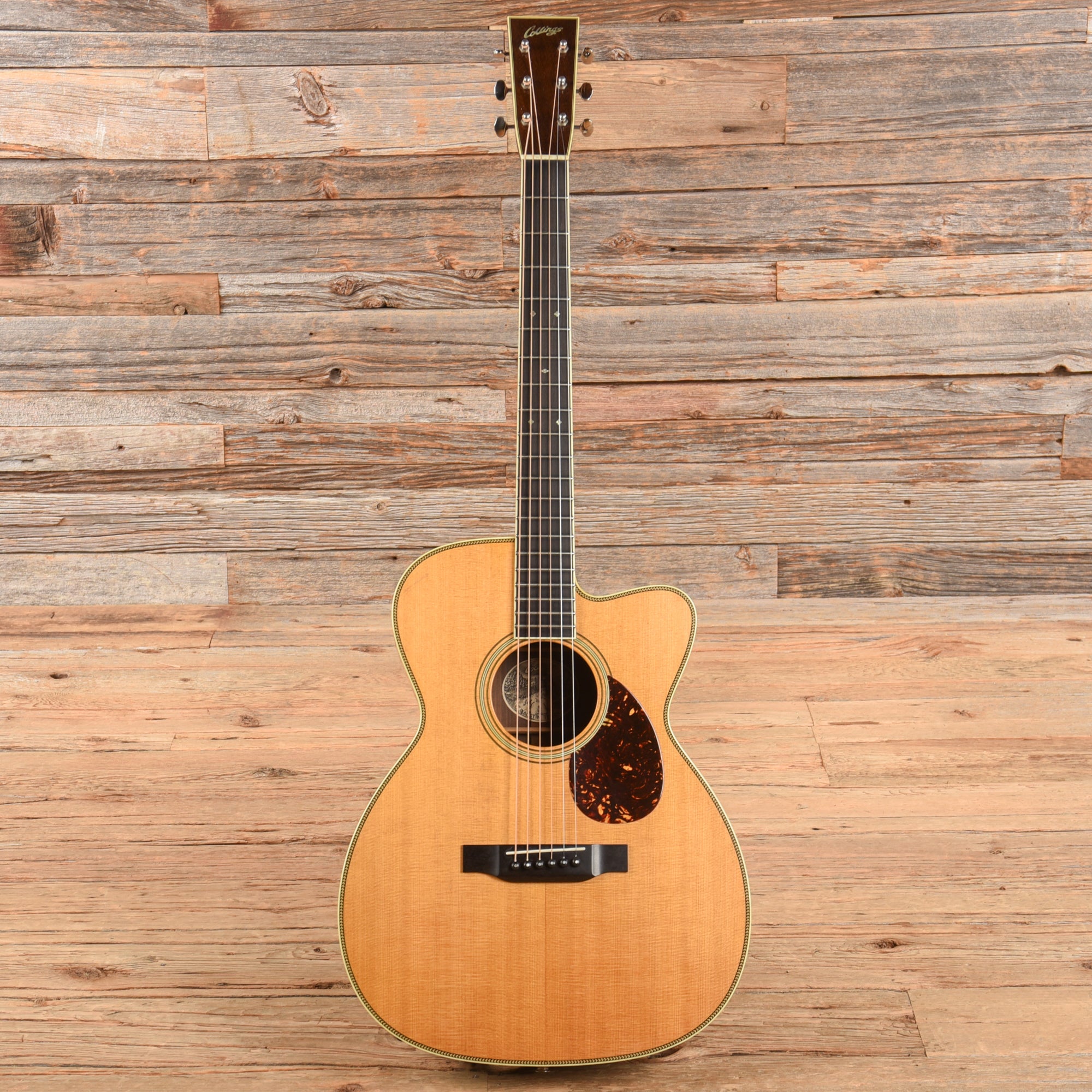 Collings OM2H Cutaway Natural Acoustic Guitars / OM and Auditorium