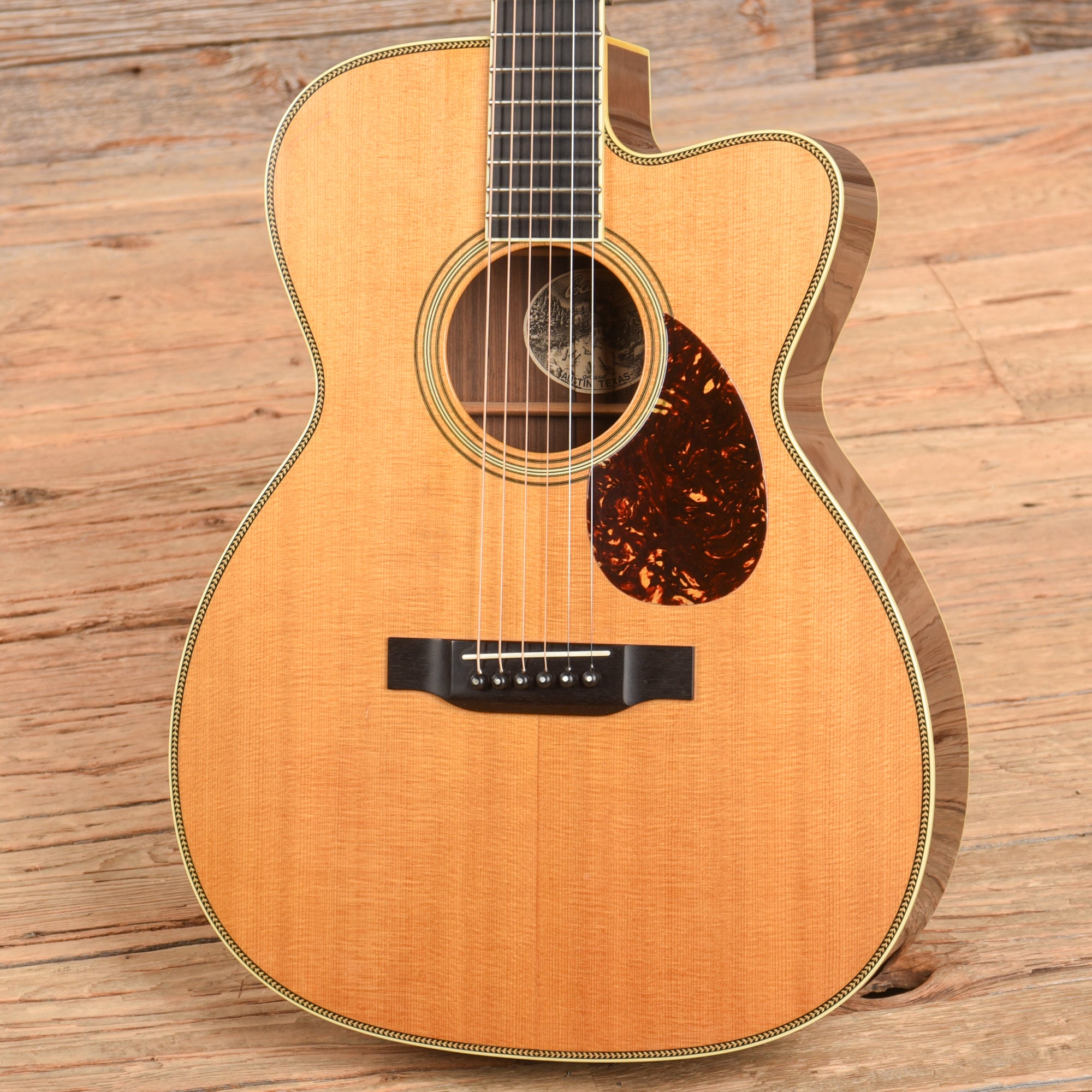 Collings OM2H Cutaway Natural Acoustic Guitars / OM and Auditorium