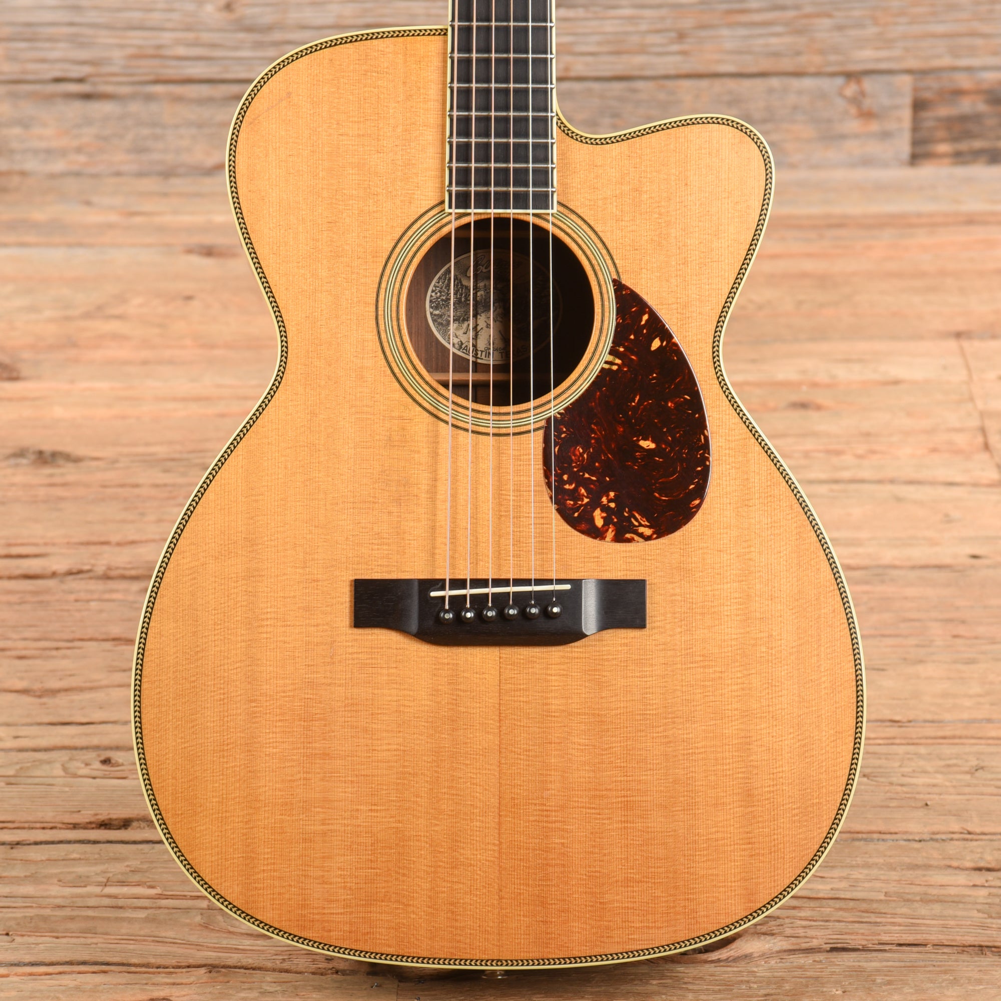 Collings OM2H Cutaway Natural Acoustic Guitars / OM and Auditorium