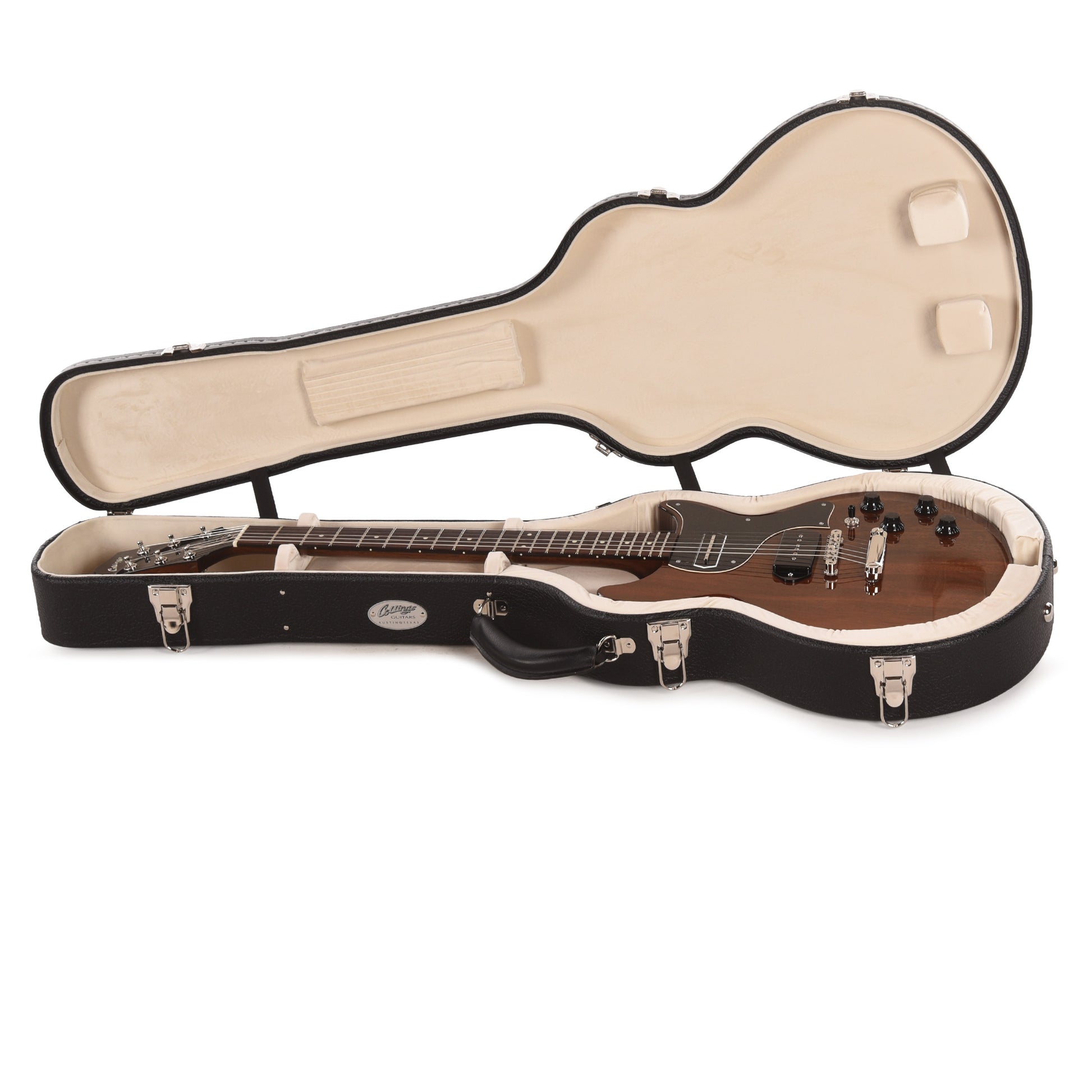 Collings 290 DC Walnut w/Lollar P90 & Charlie Christian Pickups Electric Guitars