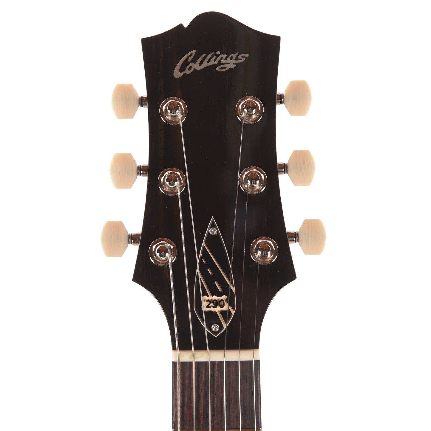 Collings 290 DC Walnut w/Lollar P90 & Charlie Christian Pickups Electric Guitars