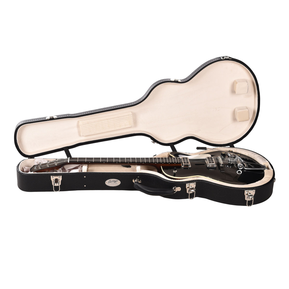 Collings 470JL Julian Lage Signature Antiqued Black w/Bigsby Electric Guitars