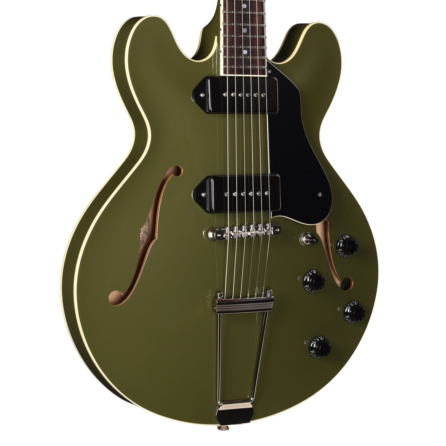 Collings I-30 LC Olive Drab w/Lollar Dog Ear P90 Pickups Electric Guitars