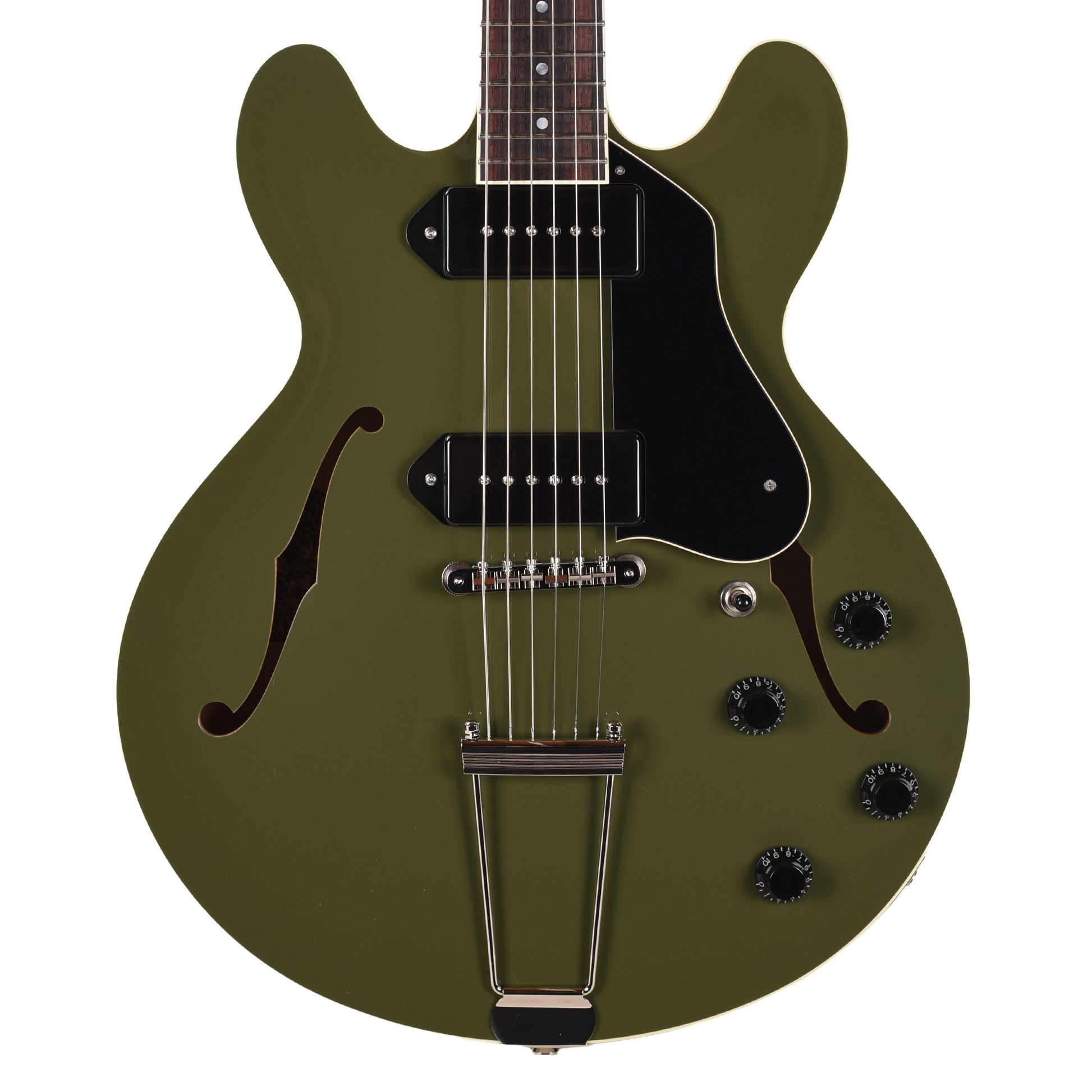 Collings I-30 LC Olive Drab w/Lollar Dog Ear P90 Pickups Electric Guitars