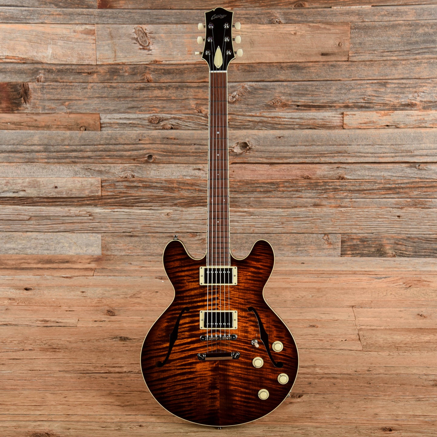 Collings I-35 Deluxe Tiger Eye Sunburst 2024 Electric Guitars