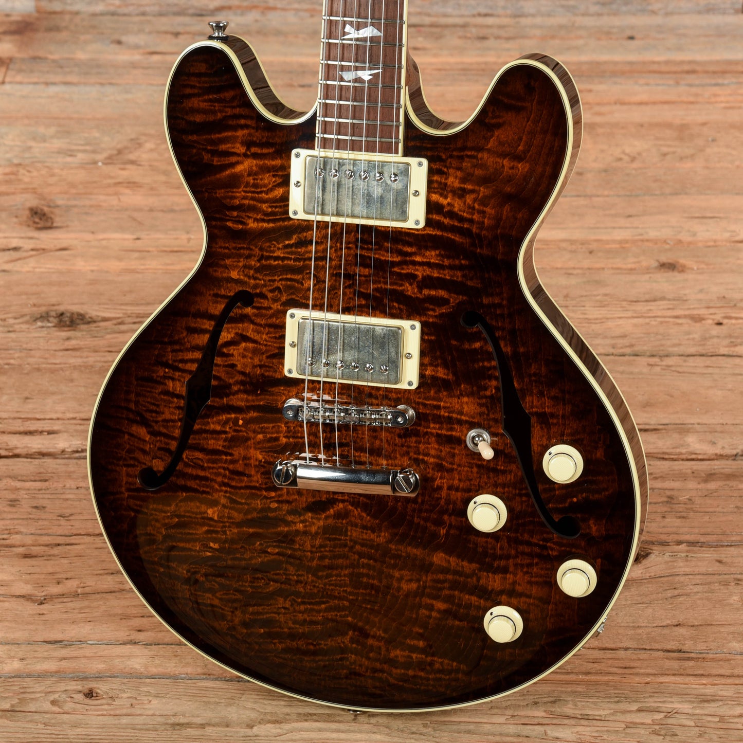 Collings I-35 Deluxe Tigers Eye Burst 2024 Electric Guitars
