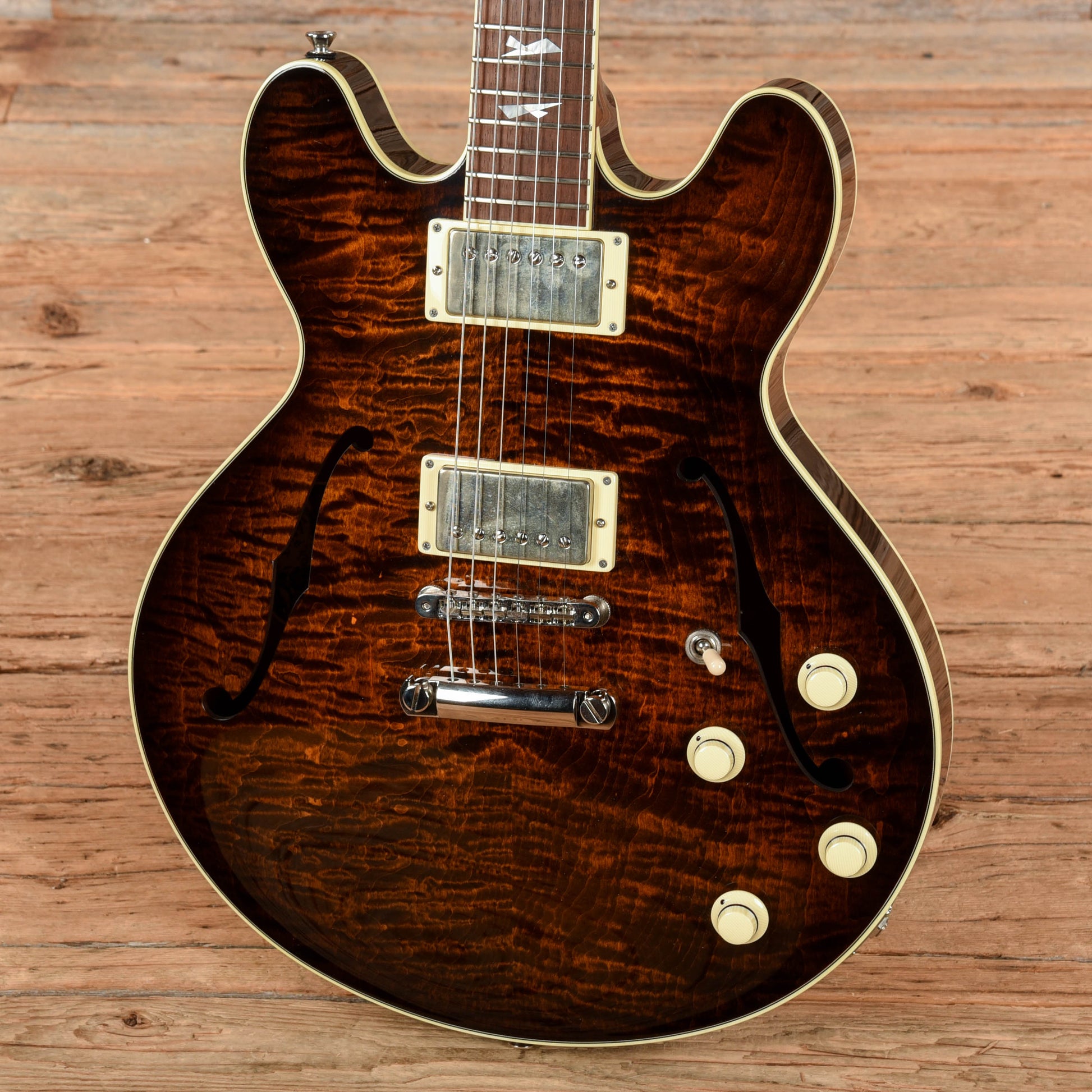 Collings I-35 Deluxe Tigers Eye Burst 2024 Electric Guitars
