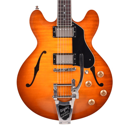 Collings I-35 LC Iced Tea Sunburst w/Bigsby & Lollar Low Wind Humbuckers Electric Guitars