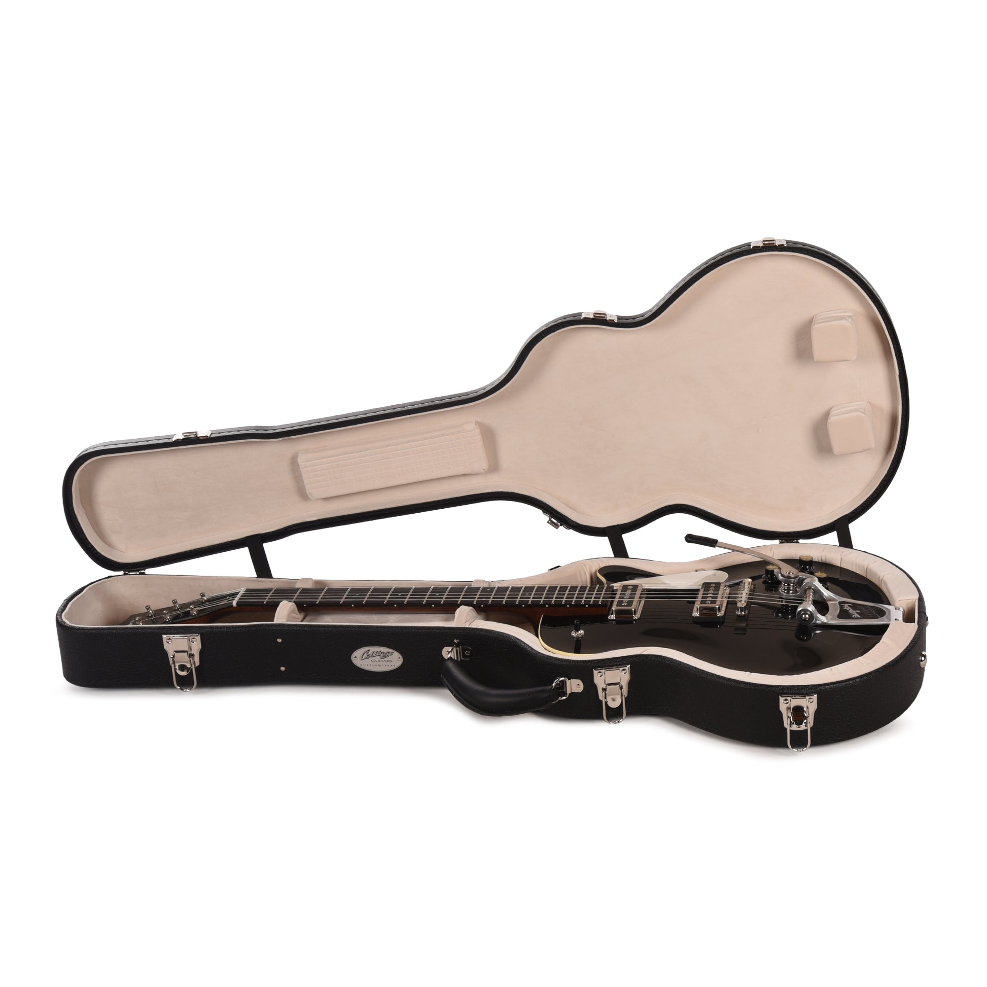 Collings 470JL Julian Lage Signature Antiqued Black w/Bigsby Electric Guitars / Hollow Body