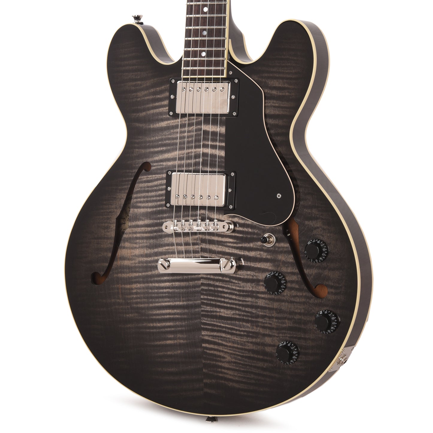Collings I-35 Acid Wash Charcoal Burst w/Lollar Humbuckers Electric Guitars / Semi-Hollow