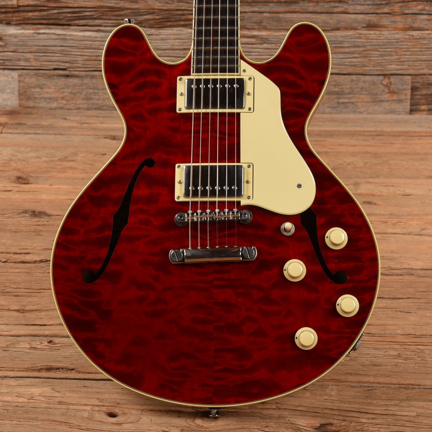 Collings I-35 Deluxe Red Electric Guitars / Semi-Hollow