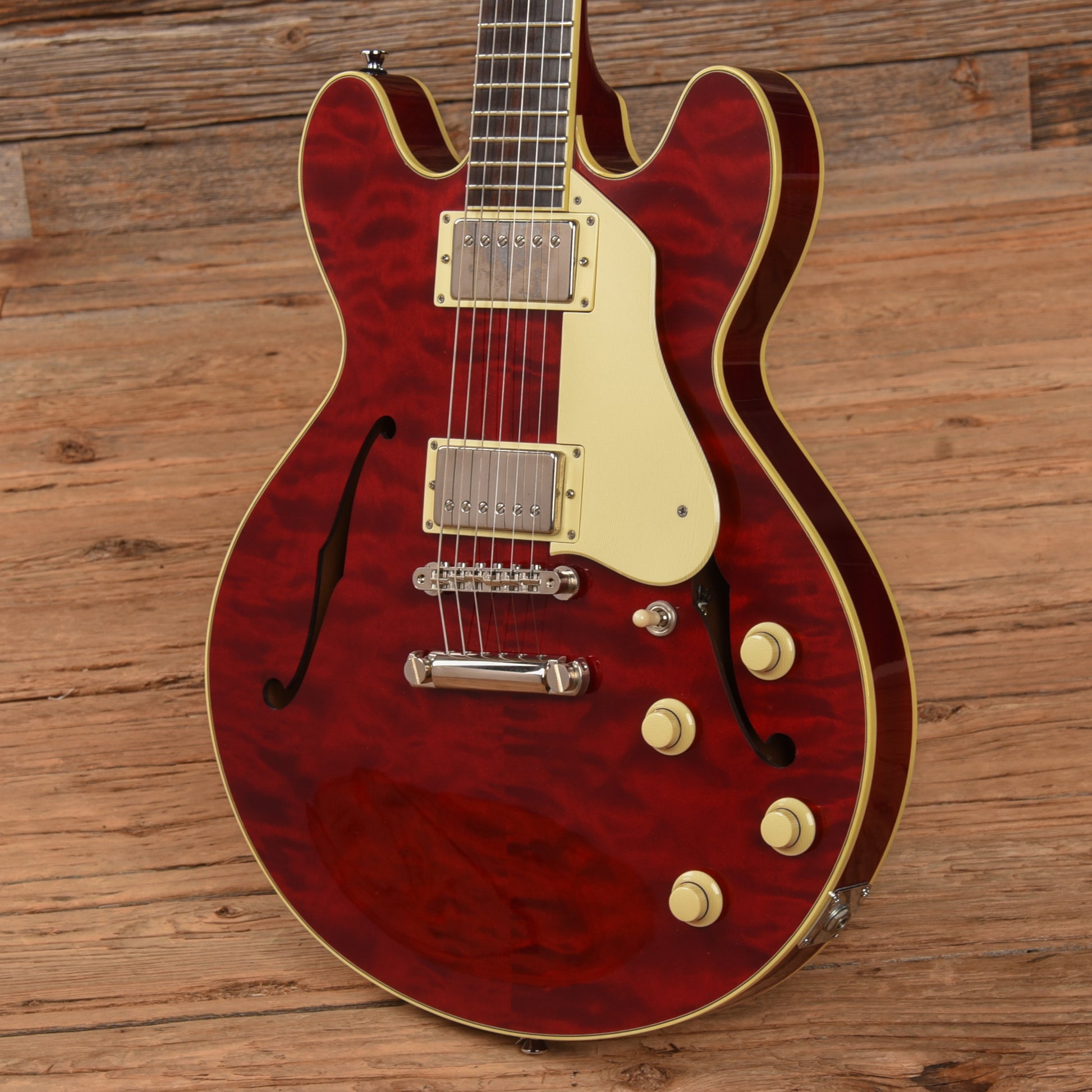 Collings I-35 Deluxe Red Electric Guitars / Semi-Hollow