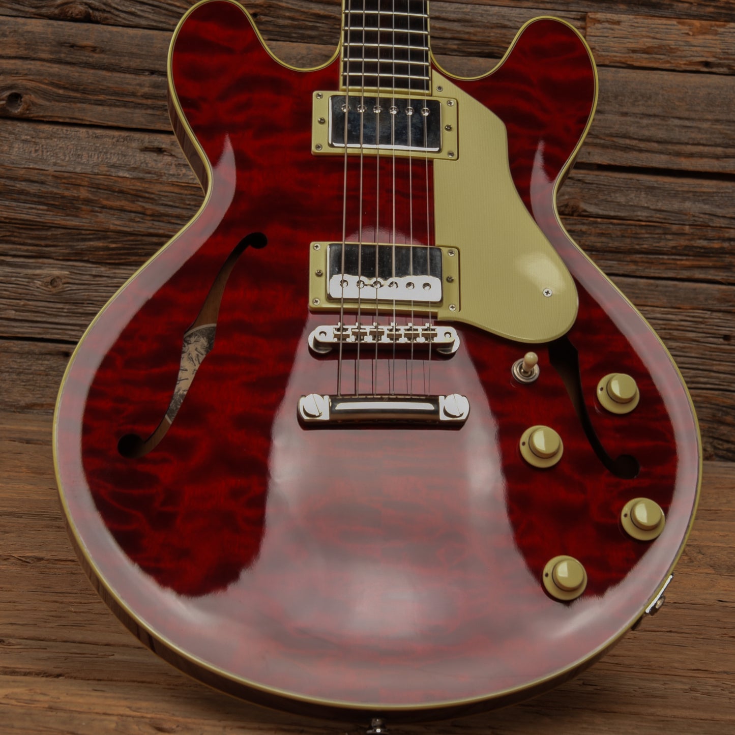 Collings I-35 Deluxe Red Electric Guitars / Semi-Hollow