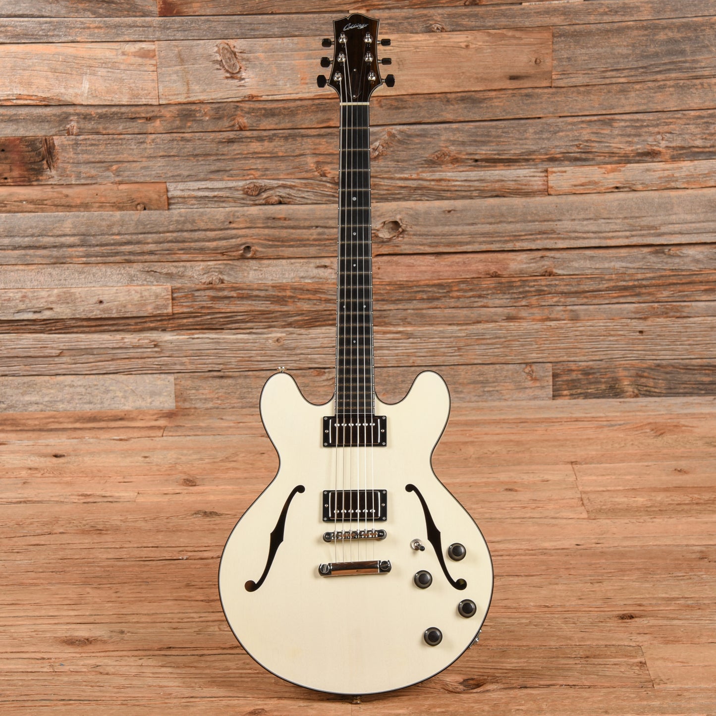 Collings I-35 Deluxe Vintage White Electric Guitars / Semi-Hollow