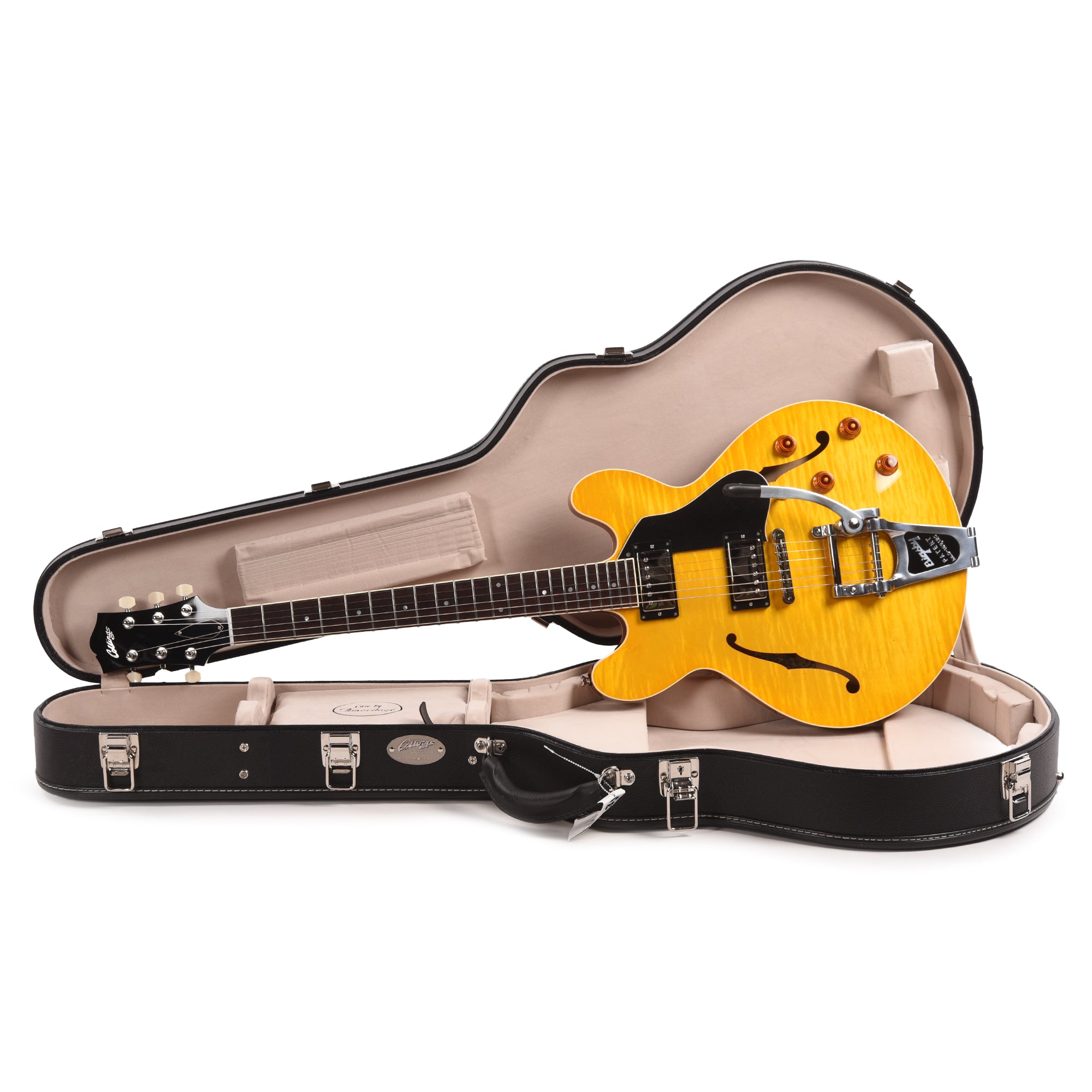 Collings I-35 LC Aged Lemon Burst w/Bigsby Electric Guitars / Semi-Hollow