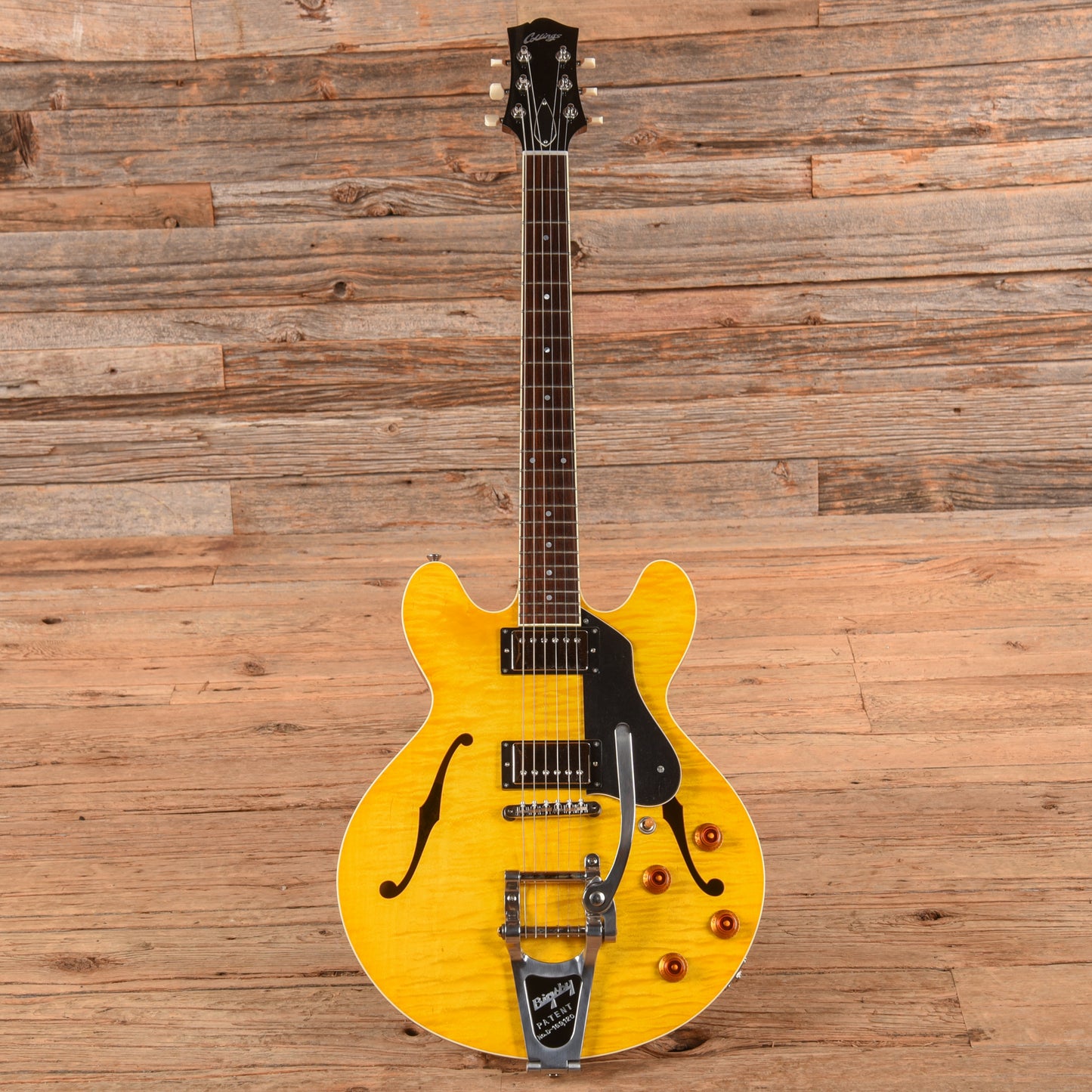 Collings I-35 LC Aged Lemon Burst w/Bigsby Electric Guitars / Semi-Hollow