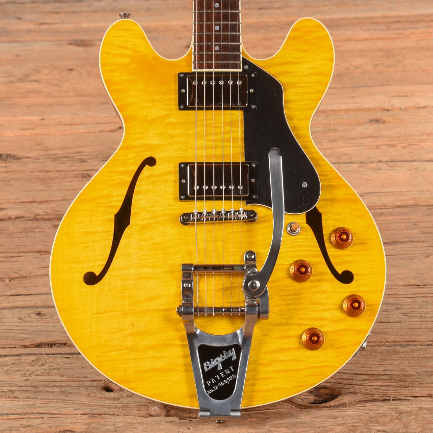 Collings I-35 LC Aged Lemon Burst w/Bigsby Electric Guitars / Semi-Hollow