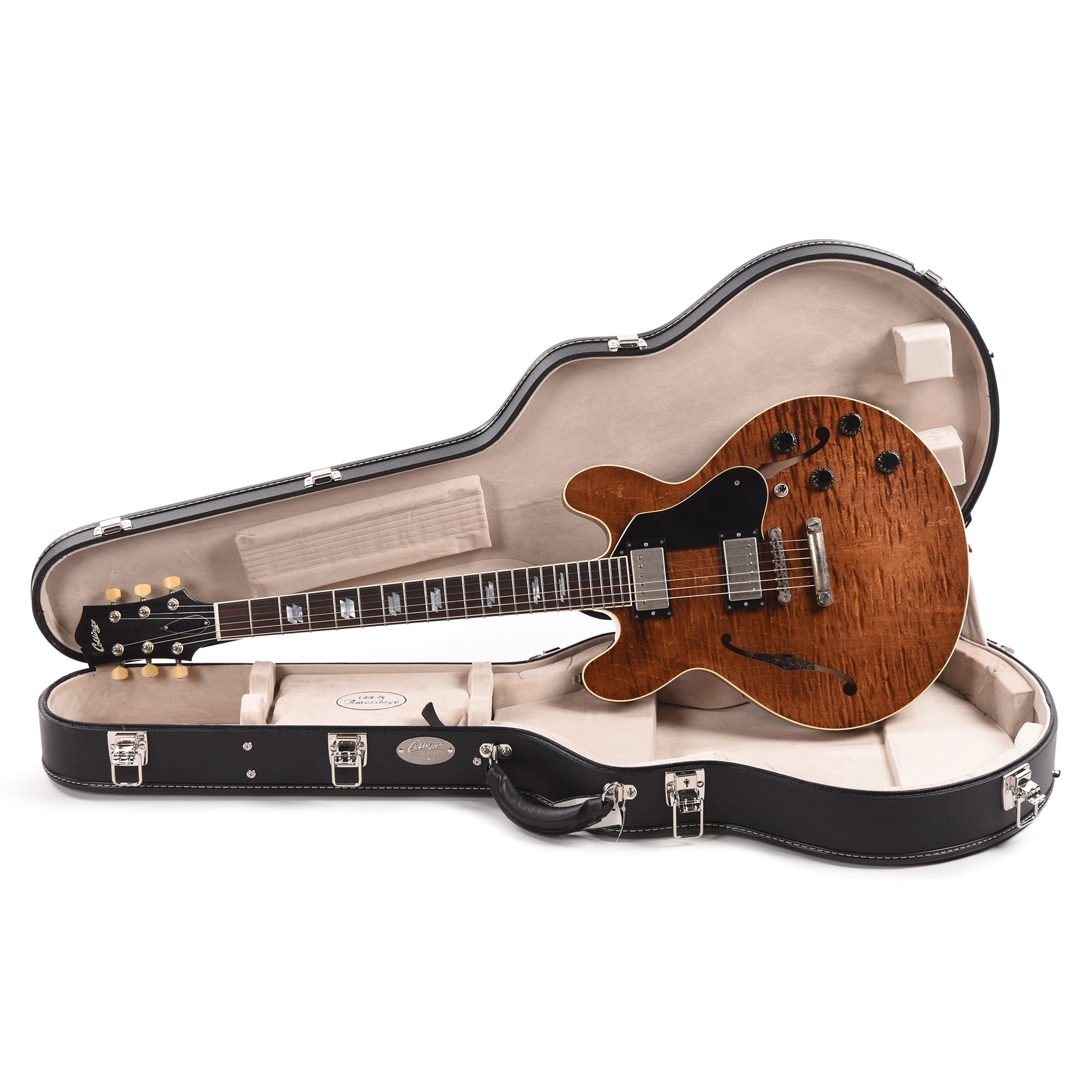 Collings I-35 LC Aged Walnut w/Parallelogram Inlays & 60's Neck Profile Electric Guitars / Semi-Hollow