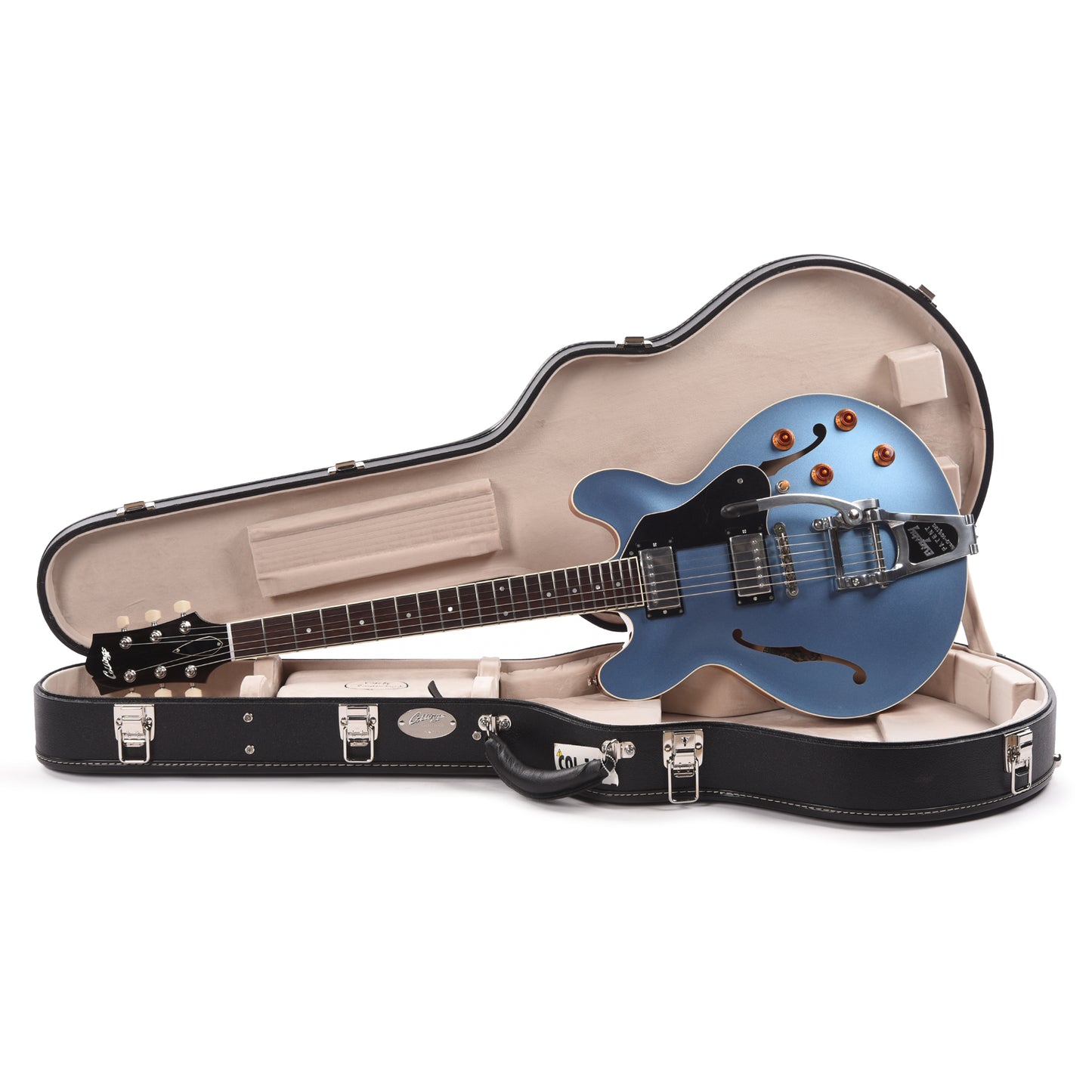 Collings I-35 LC Pelham Blue Top w/Bigsby Electric Guitars / Semi-Hollow