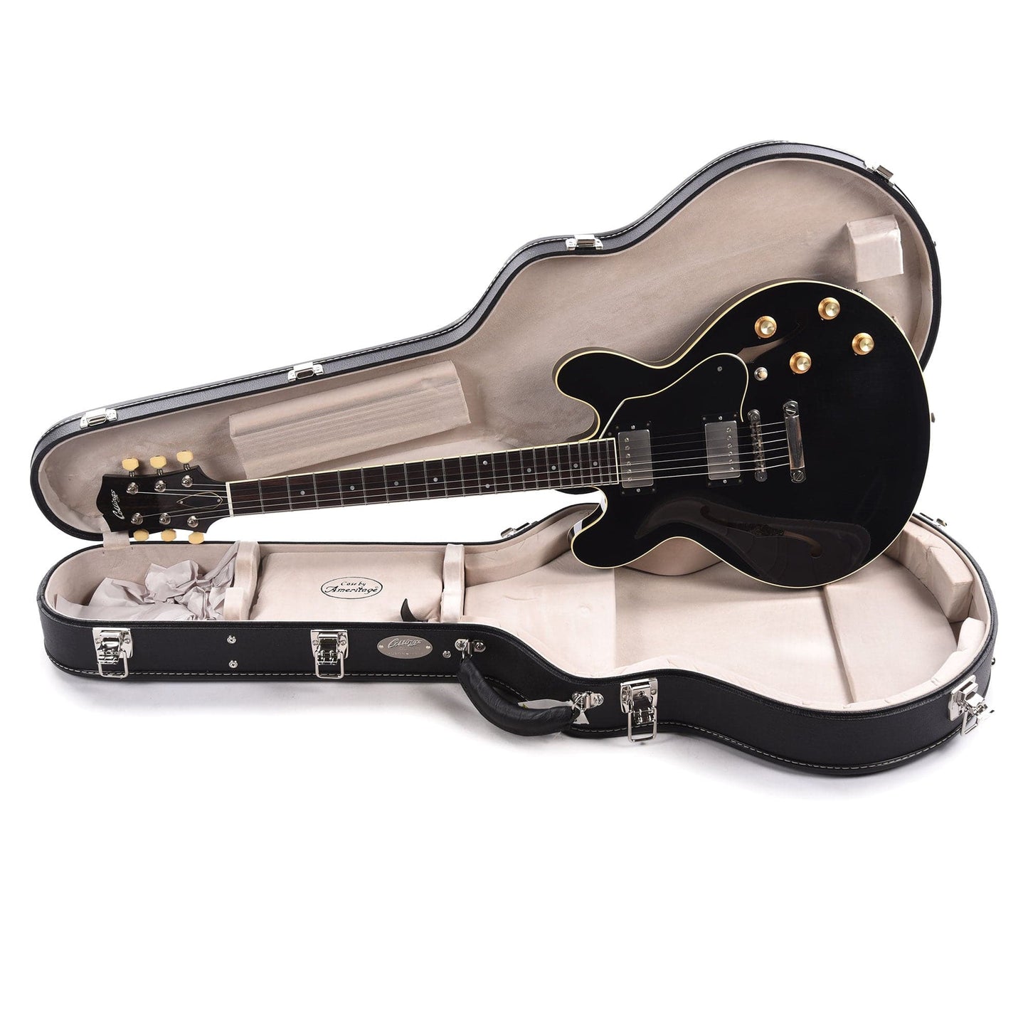 Collings I-35 LC Vintage Aged Jet Black Electric Guitars / Semi-Hollow