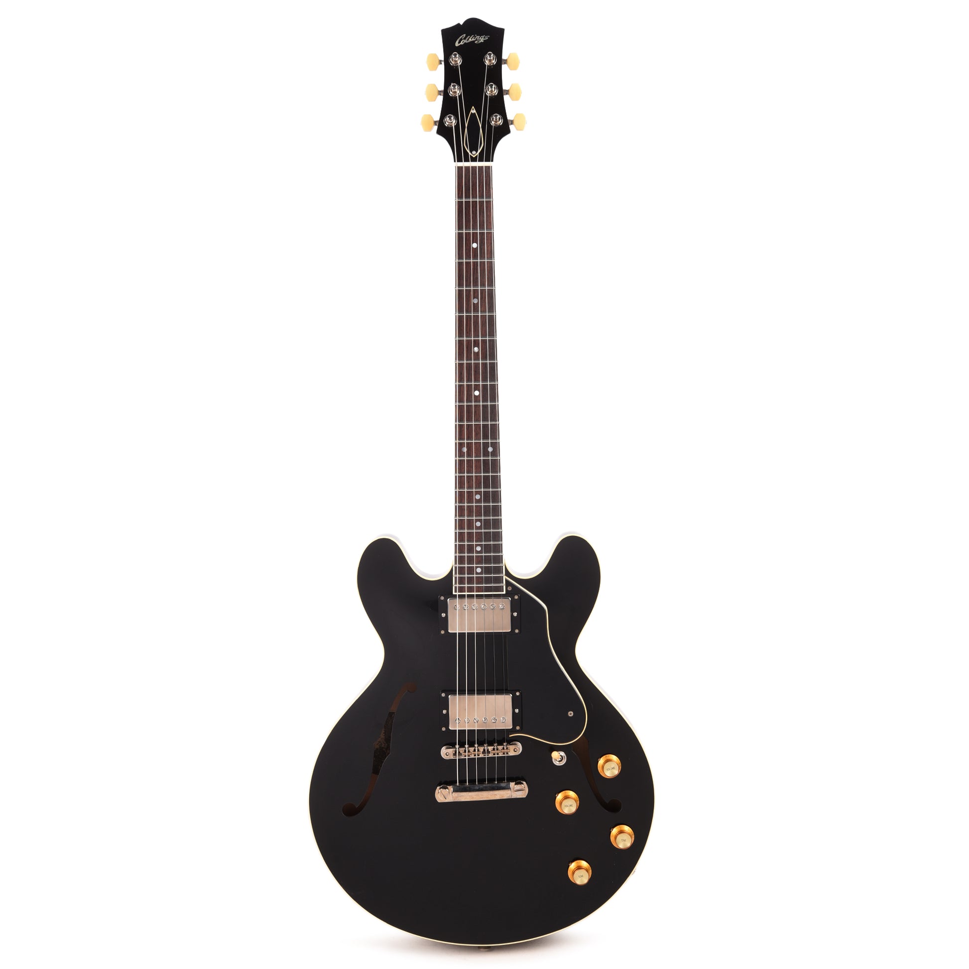 Collings I-35 LC Vintage Aged Jet Black w/Throbak Humbuckers Electric Guitars / Semi-Hollow