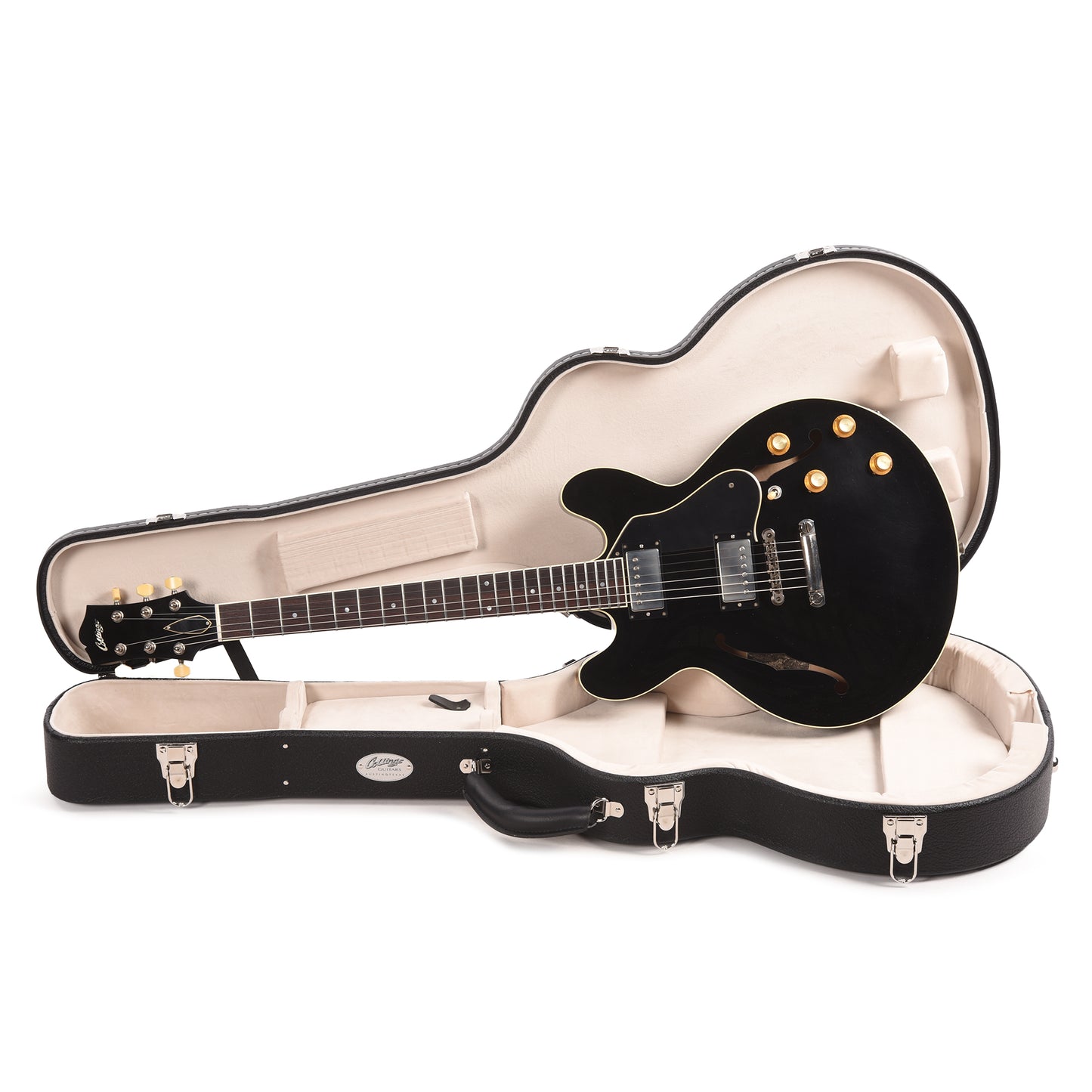 Collings I-35 LC Vintage Aged Jet Black w/Throbak Humbuckers Electric Guitars / Semi-Hollow