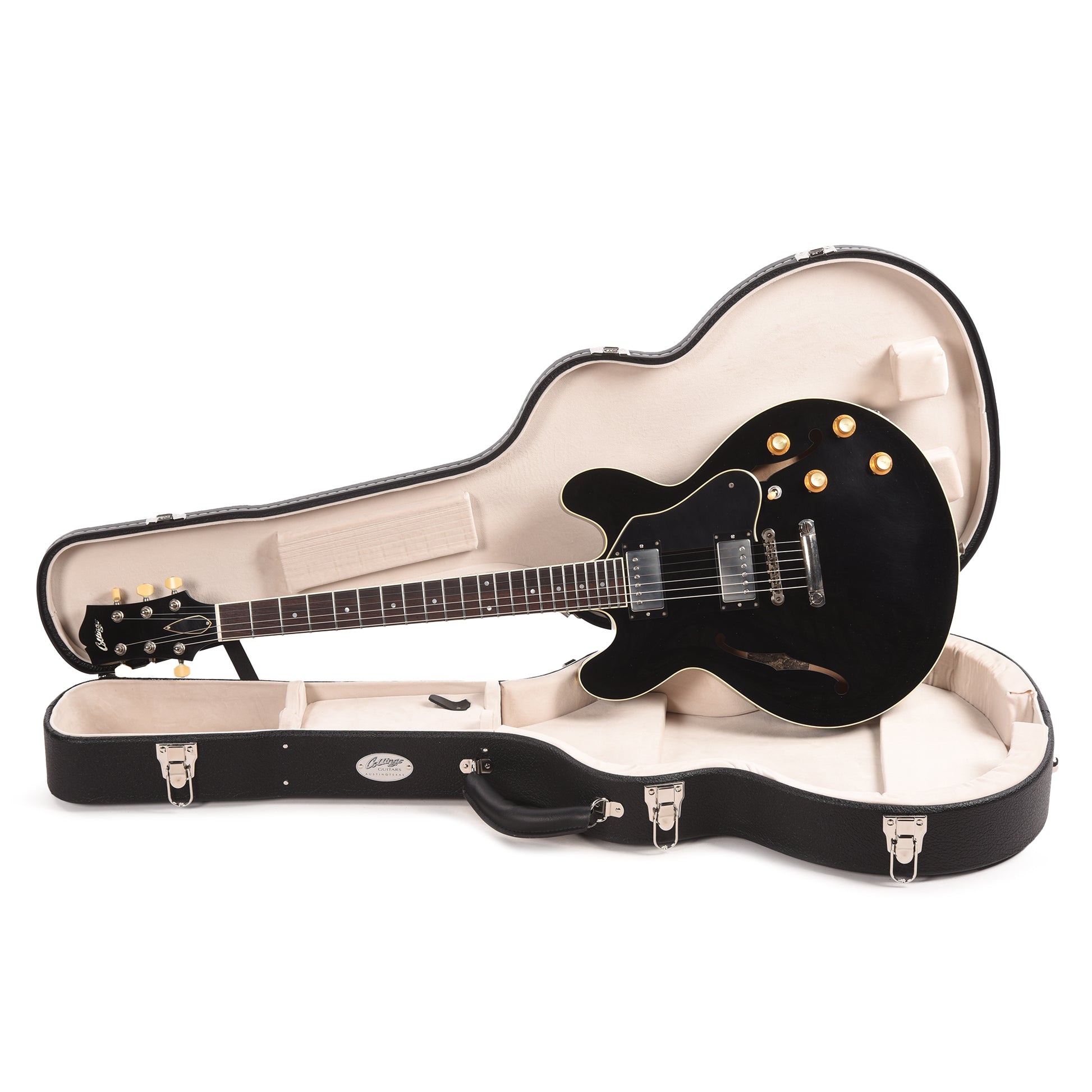 Collings I-35 LC Vintage Aged Jet Black w/Throbak Humbuckers Electric Guitars / Semi-Hollow