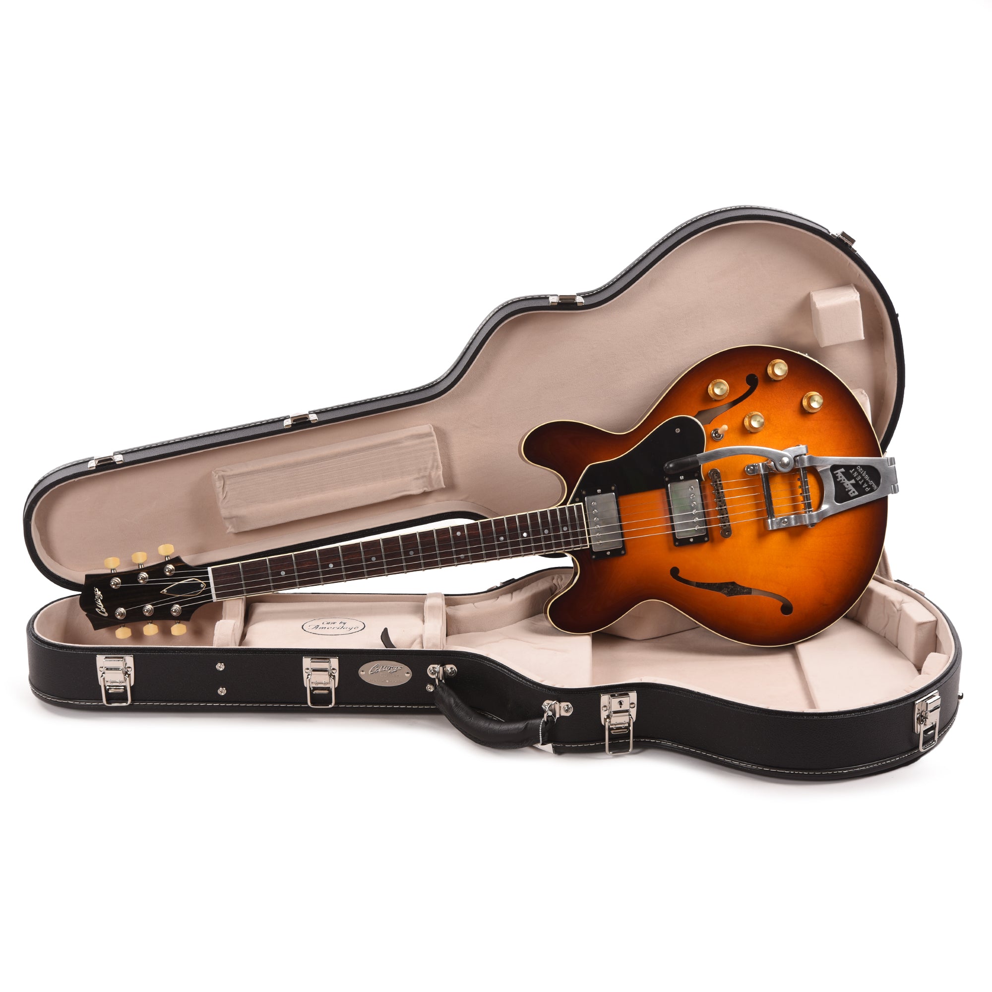 Collings I-35 LC Vintage Aged Tobacco Sunburst w/Bigsby Electric Guitars / Semi-Hollow