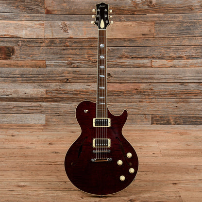 Collings SoCo LC Deluxe Merlot Electric Guitars / Semi-Hollow