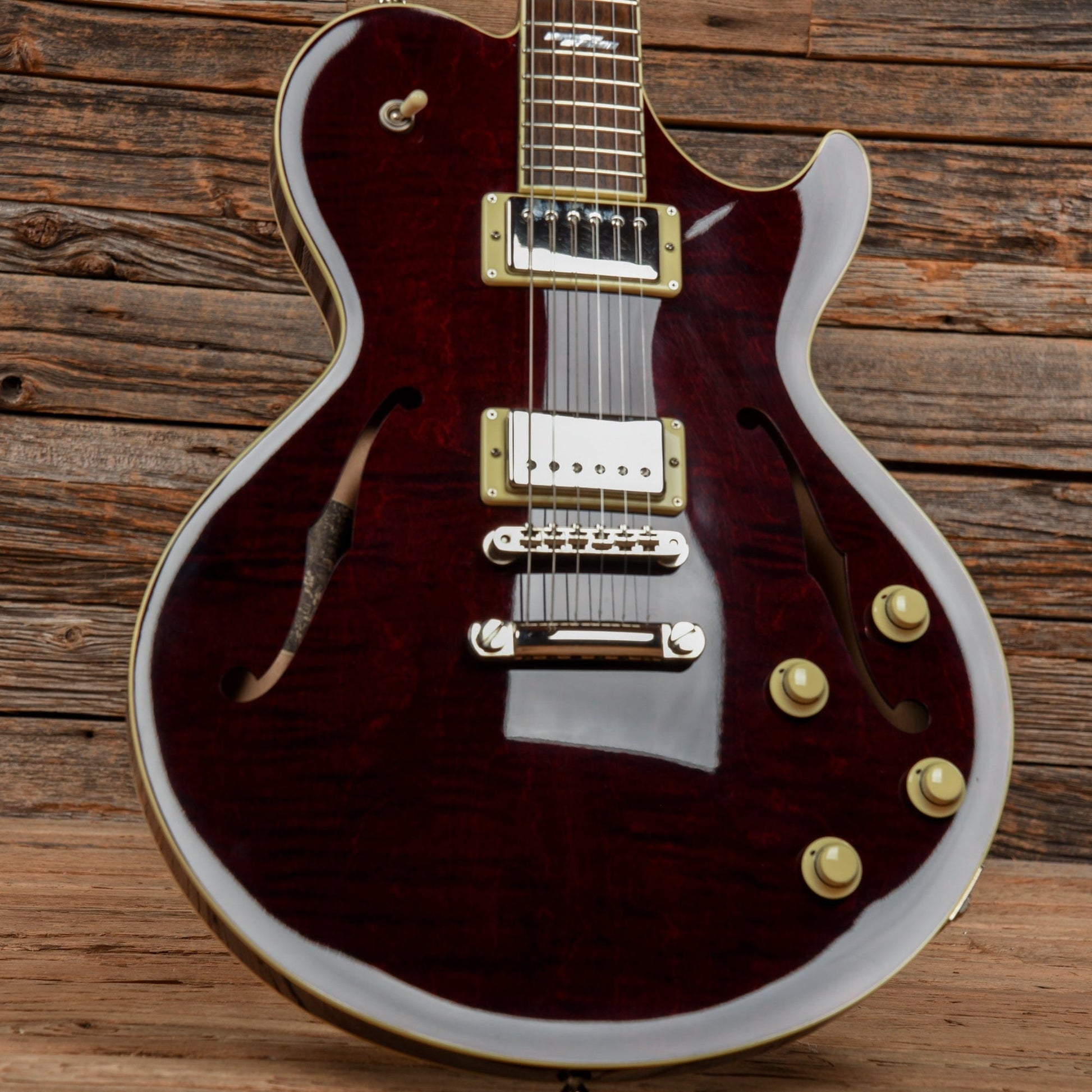 Collings SoCo LC Deluxe Merlot Electric Guitars / Semi-Hollow